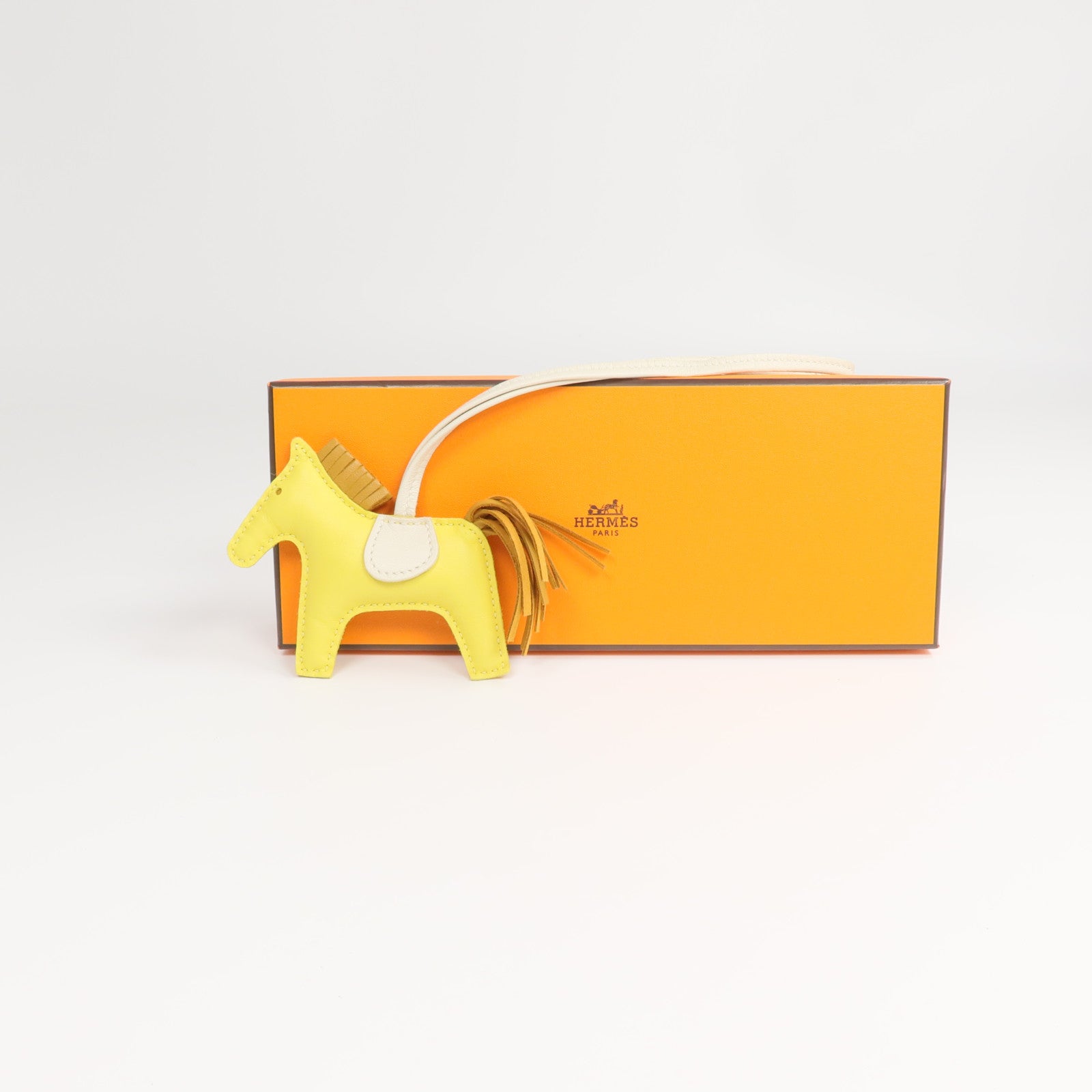 HERMES Milo皮革Rodeo PM掛飾