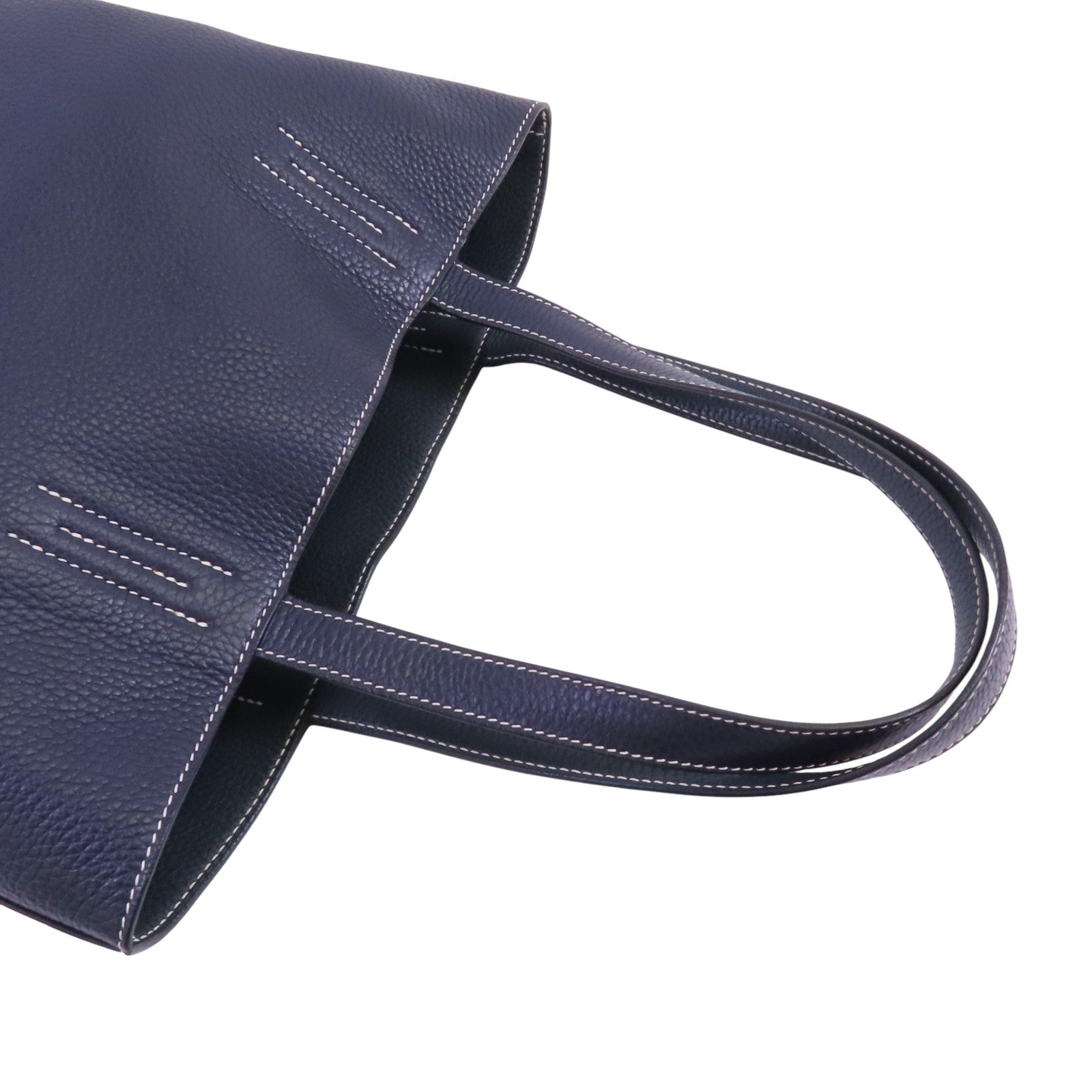 HERMES Clemence皮革Double Sen肩背袋