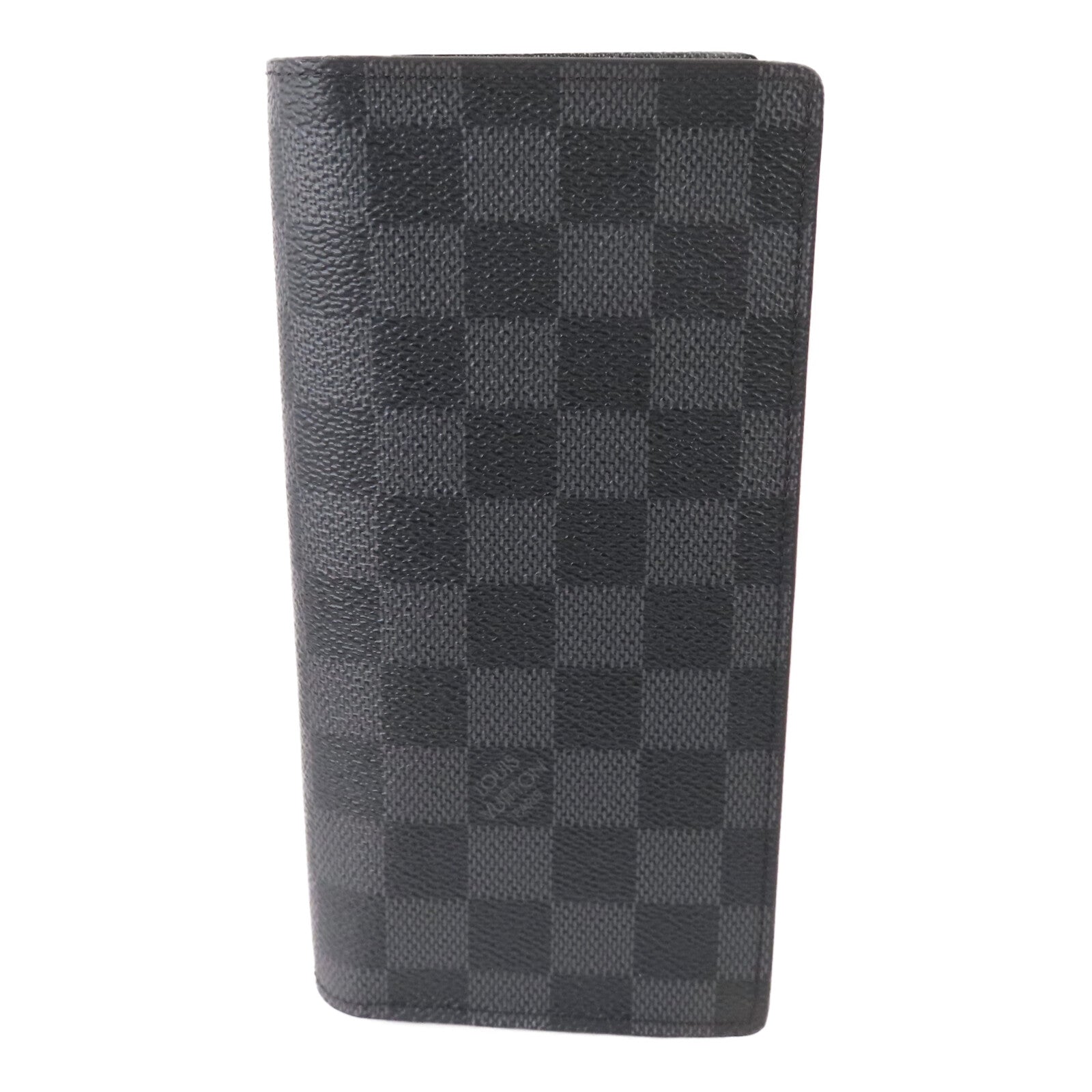 LOUIS VUITTON Damier Graphite Brazza Wallet長錢包