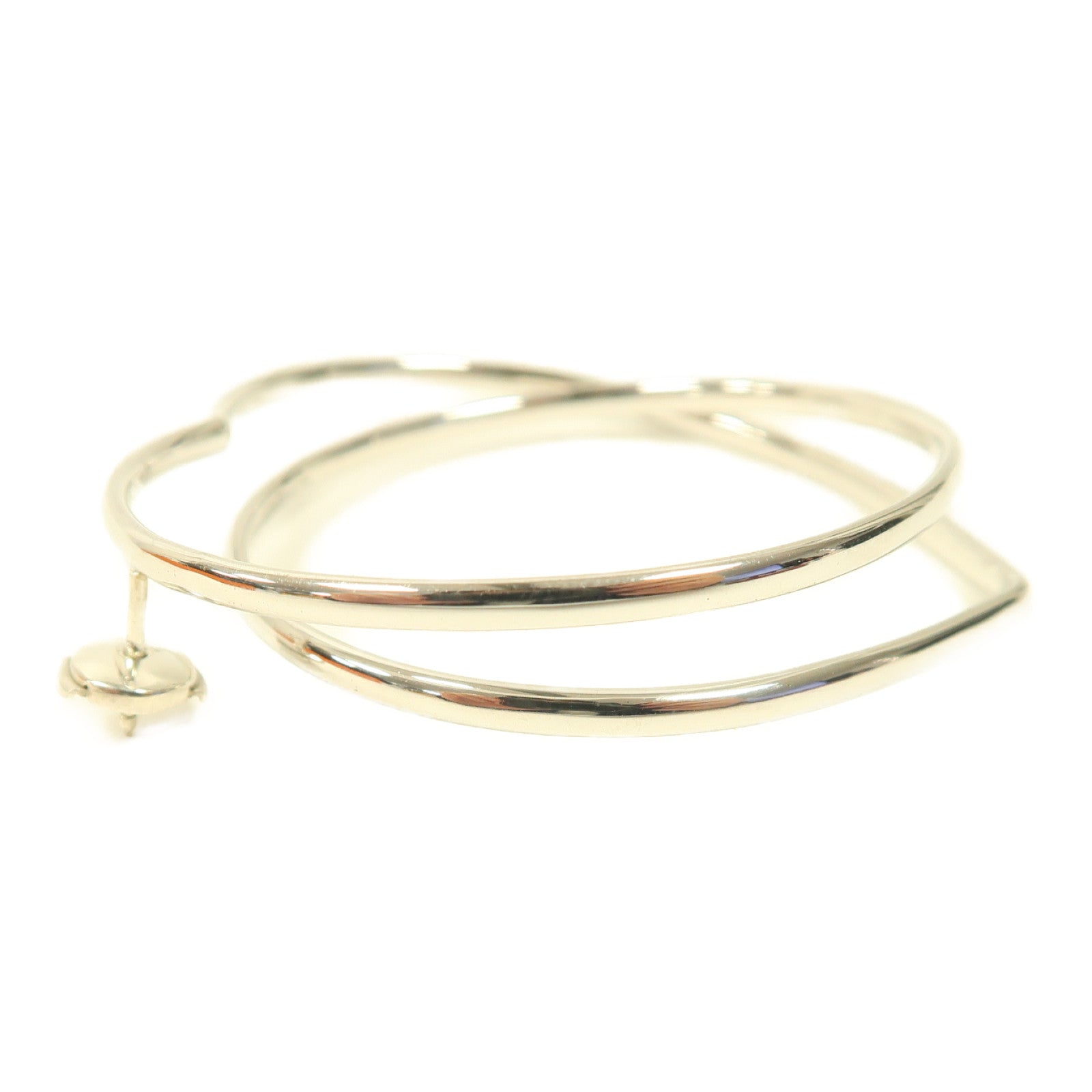 HERMES Earring 925 Sterling Silver