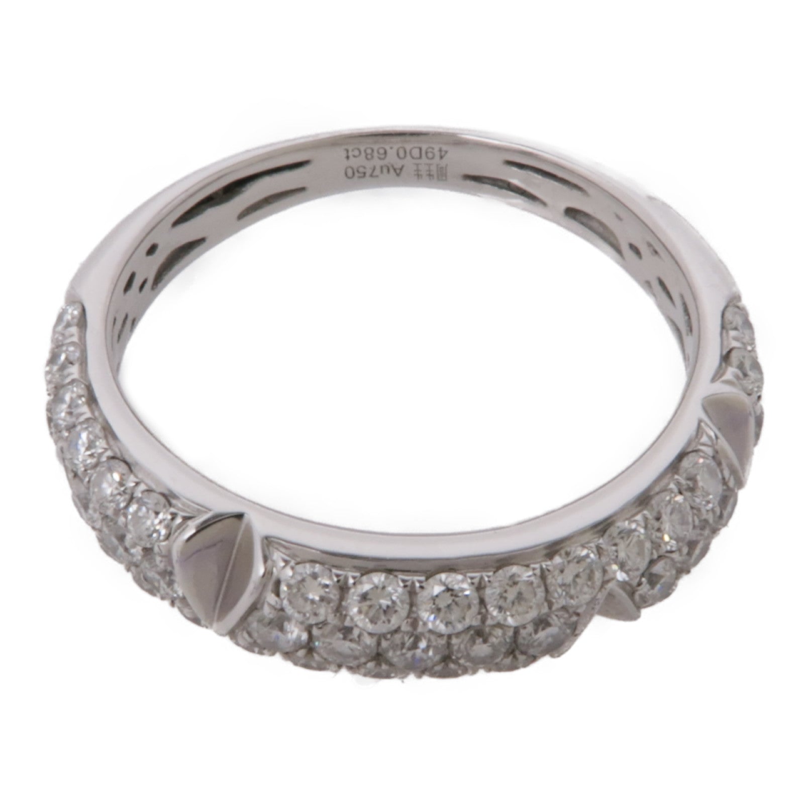 JEWELRY 【激減優惠】18K白金Diamond Ring鑽石戒指US#5.25