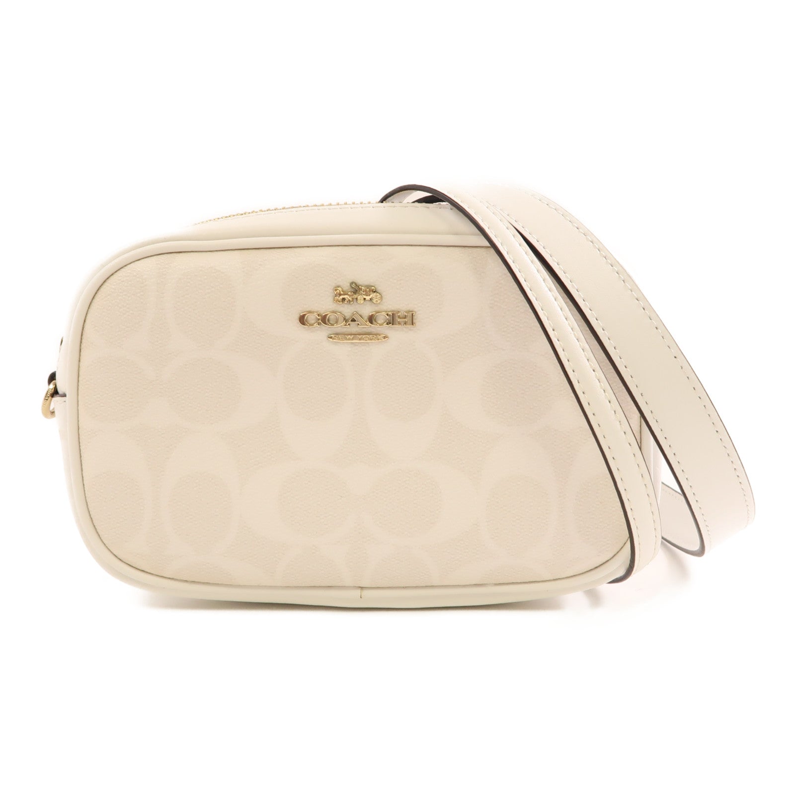 COACH 牛皮皮革2 Way Belt Bag銀扣腰包肩背兩用袋
