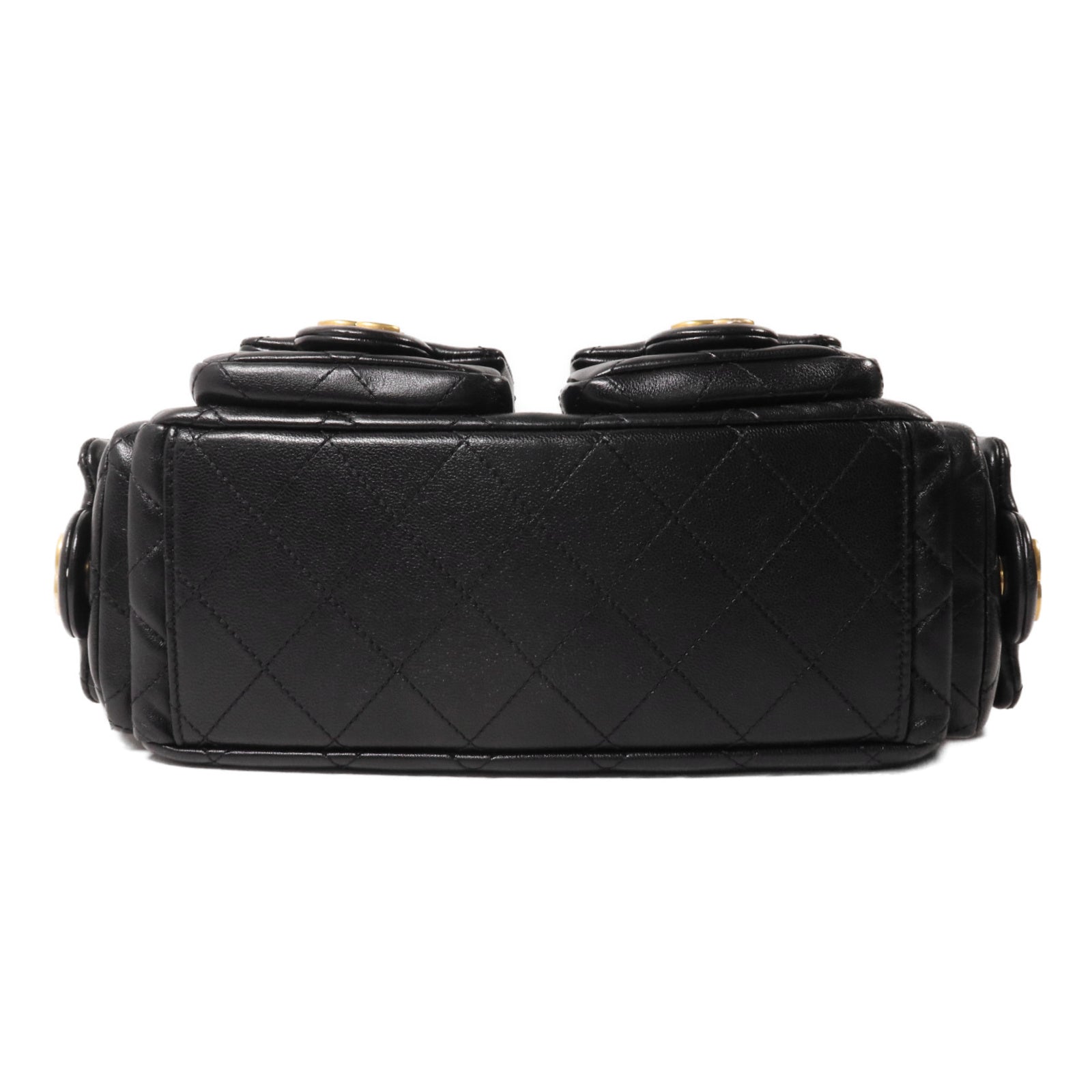CHANEL 羊皮皮革25C Hobo Bag鏈帶肩背袋