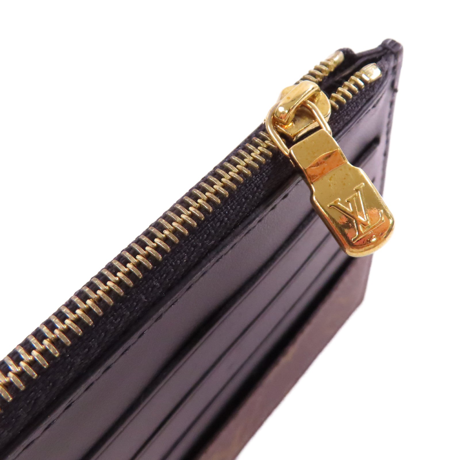 LOUIS VUITTON Monogram Slim Purse Long Wallet金扣長錢包啡色