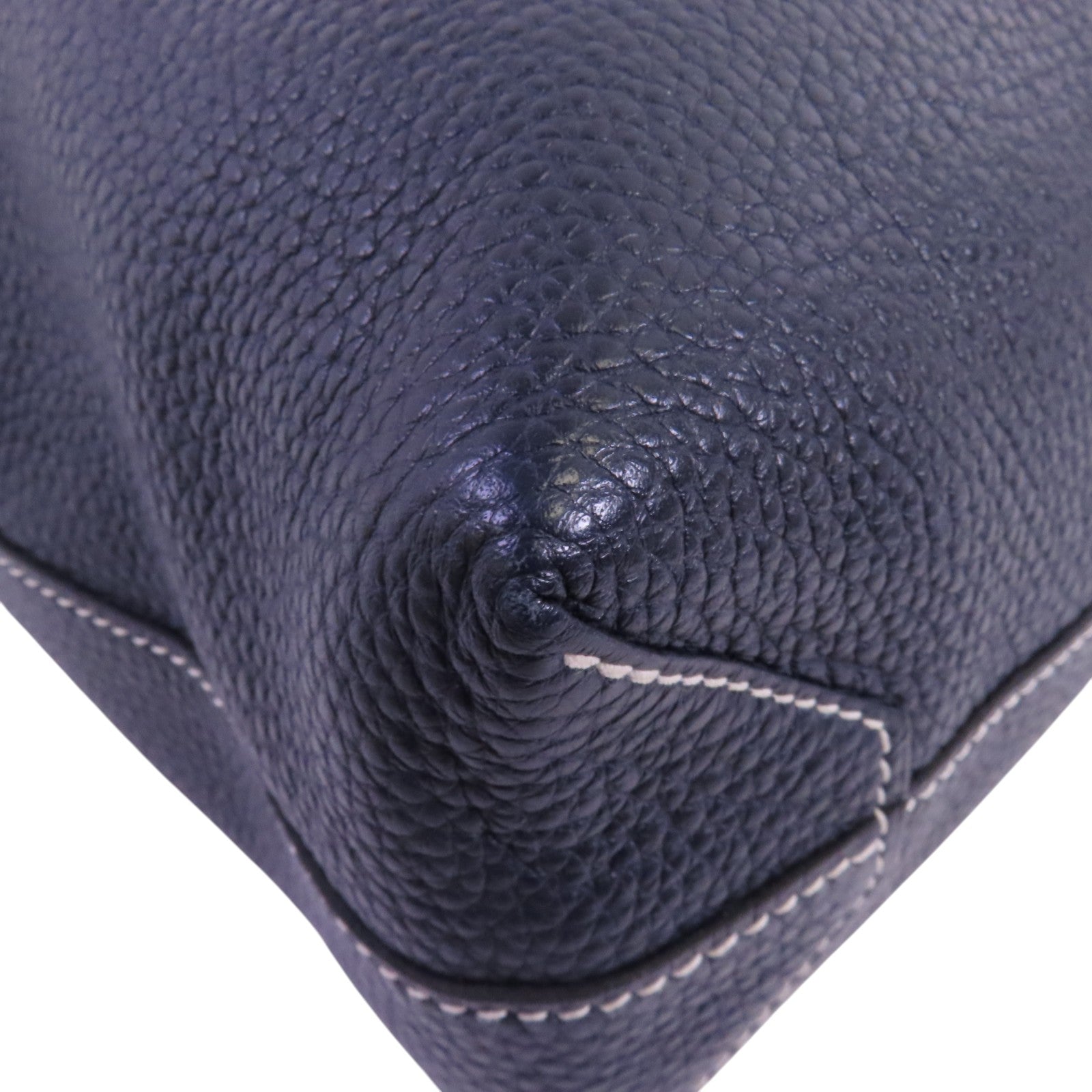 HERMES Clemence皮革Double Sen肩背袋