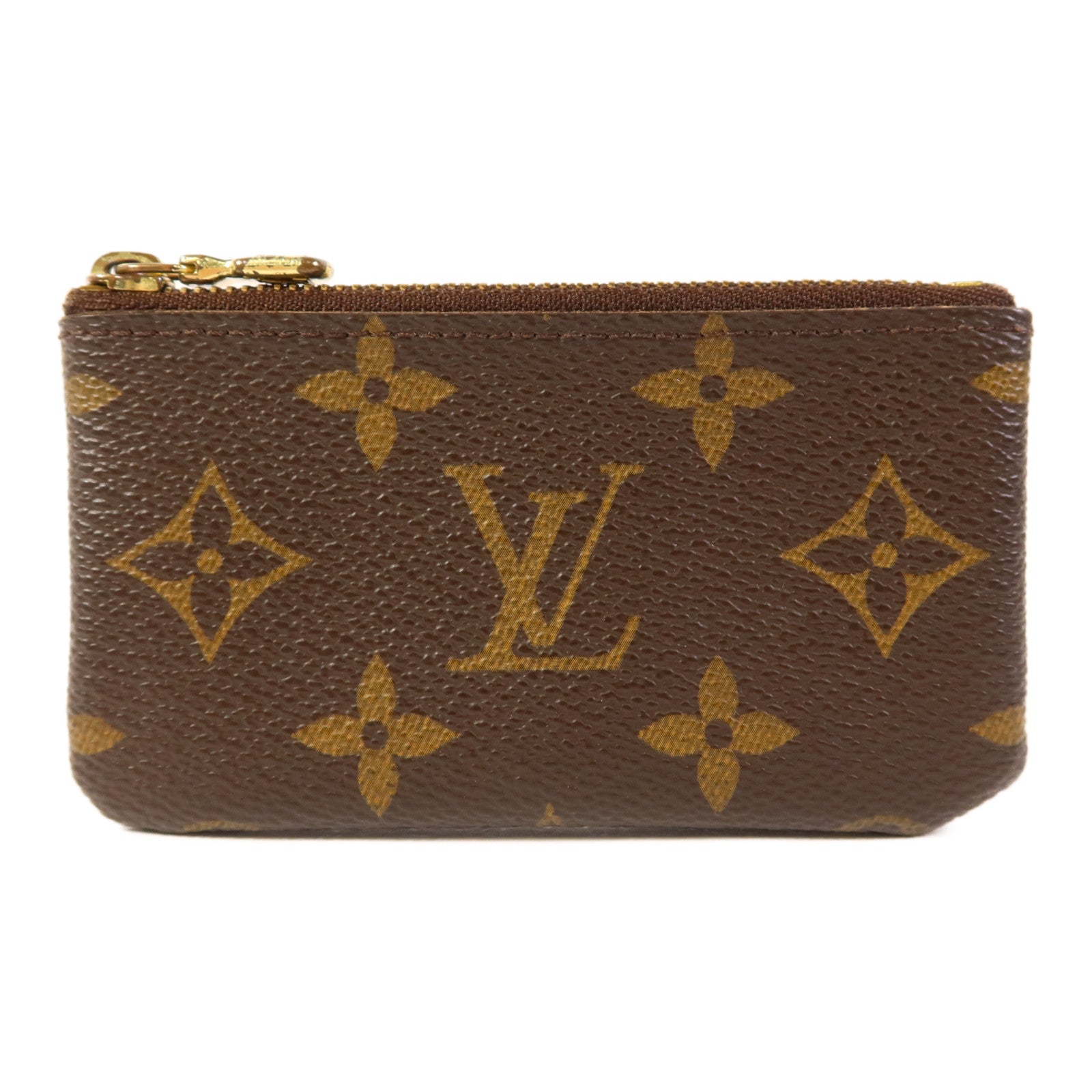 LOUIS VUITTON Monogram Key Pouch金扣鎖匙包
