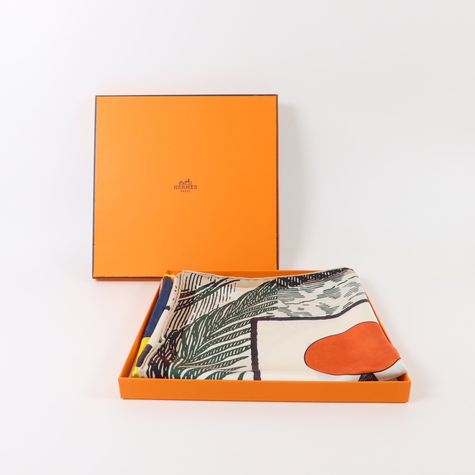 HERMES 絲質Scarf 70X70絲巾