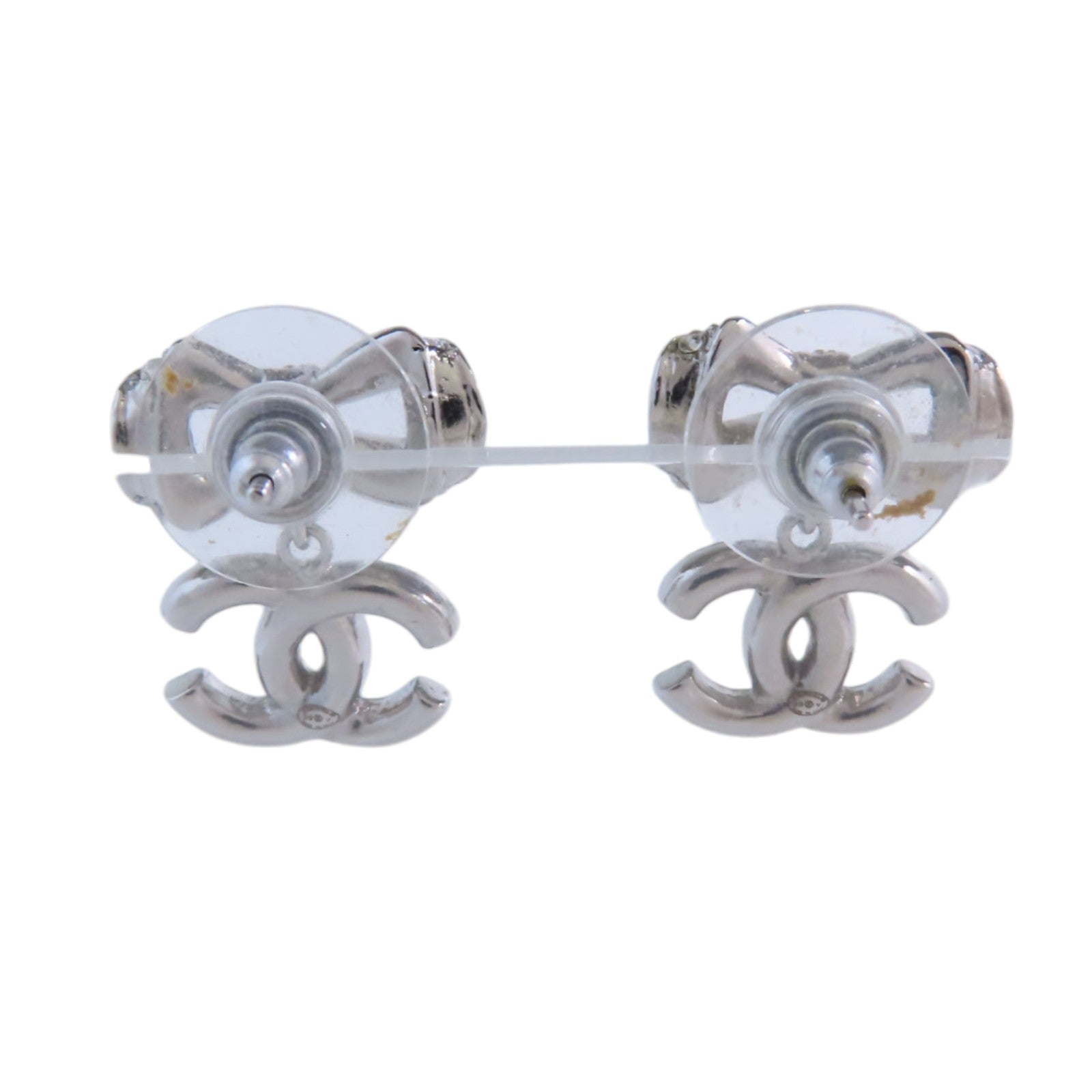 CHANEL 金屬/水鑽Earrings耳環