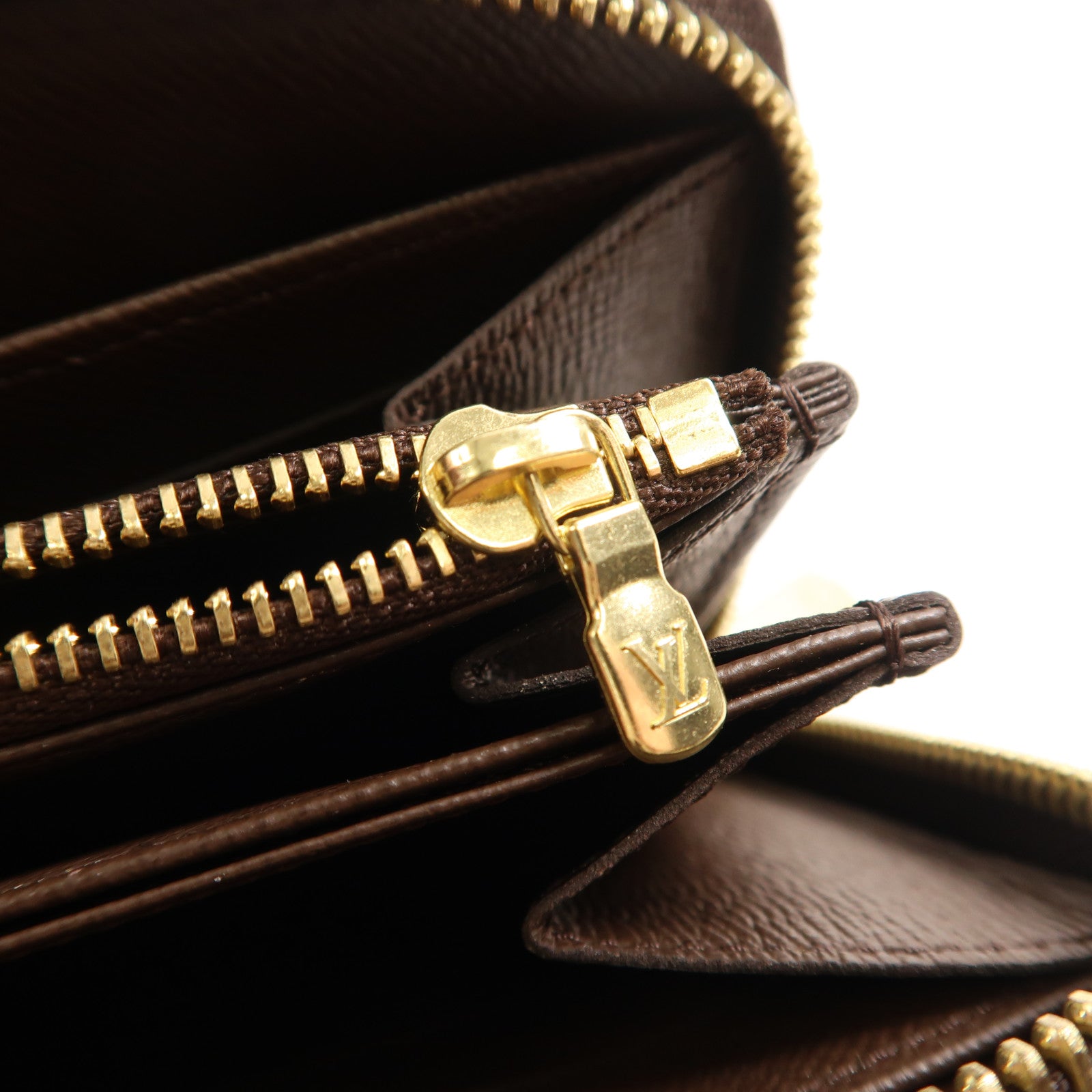 LOUIS VUITTON Damier Zippy Wallet長錢包