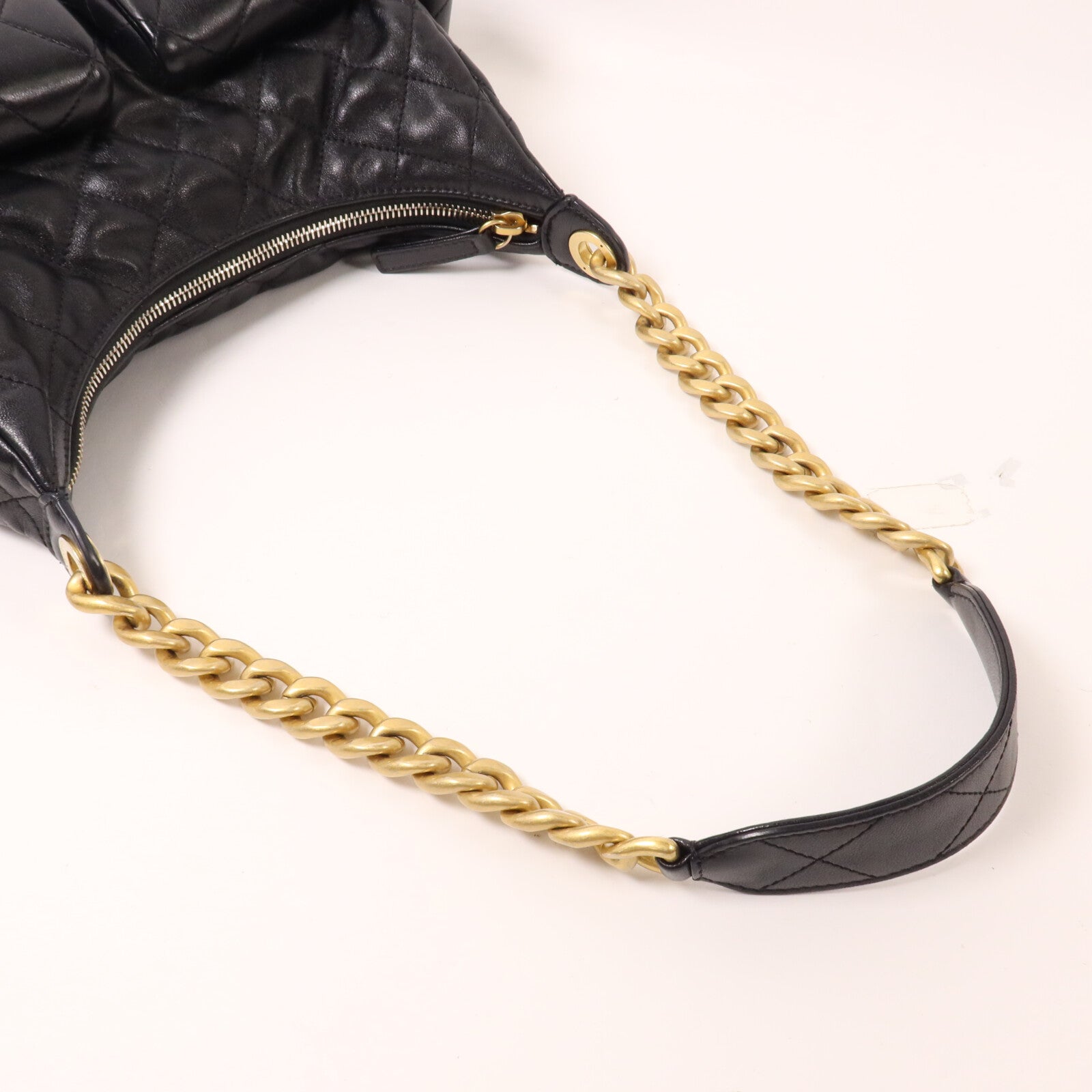 CHANEL 羊皮皮革25C Hobo Bag鏈帶肩背袋