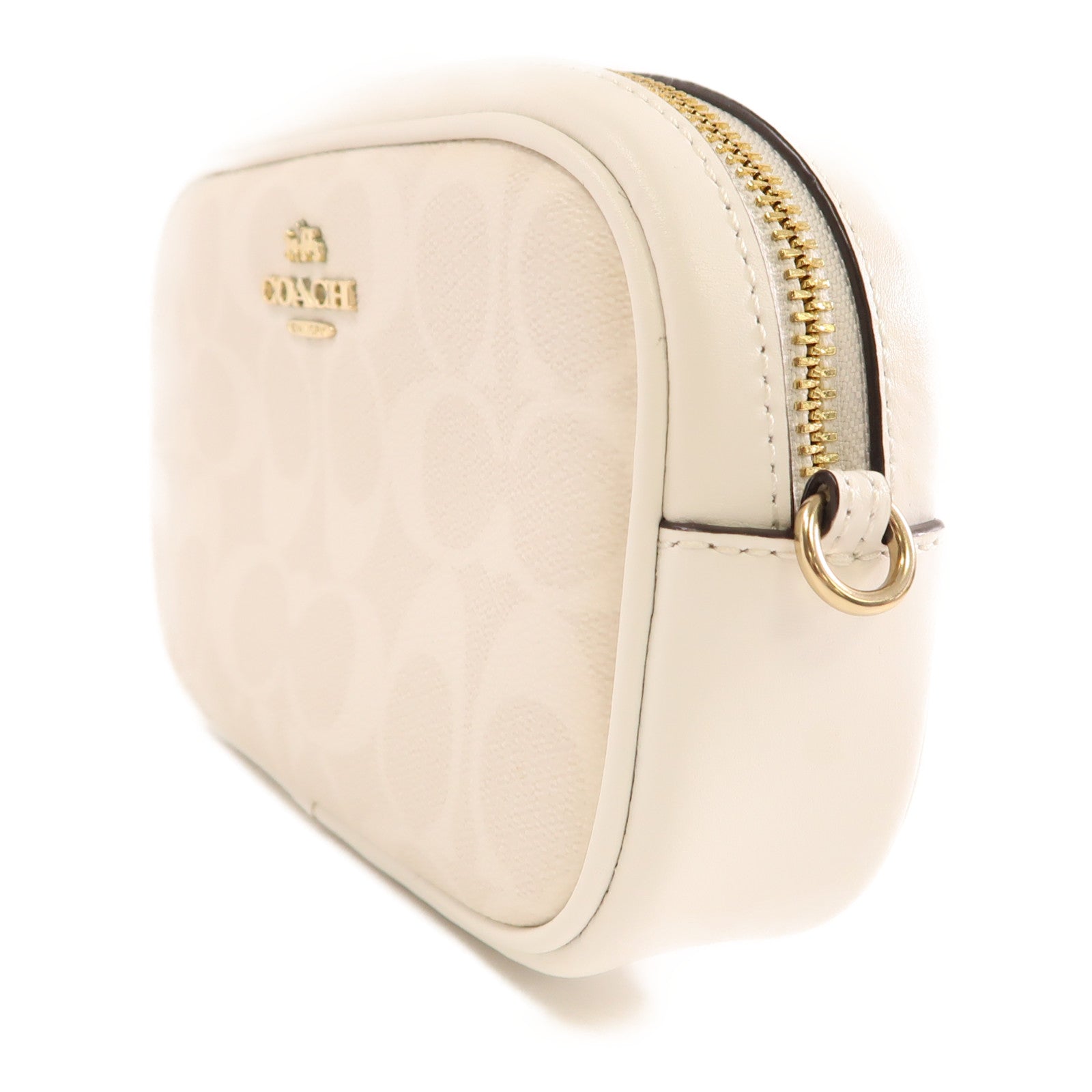COACH 牛皮皮革2 Way Belt Bag銀扣腰包肩背兩用袋