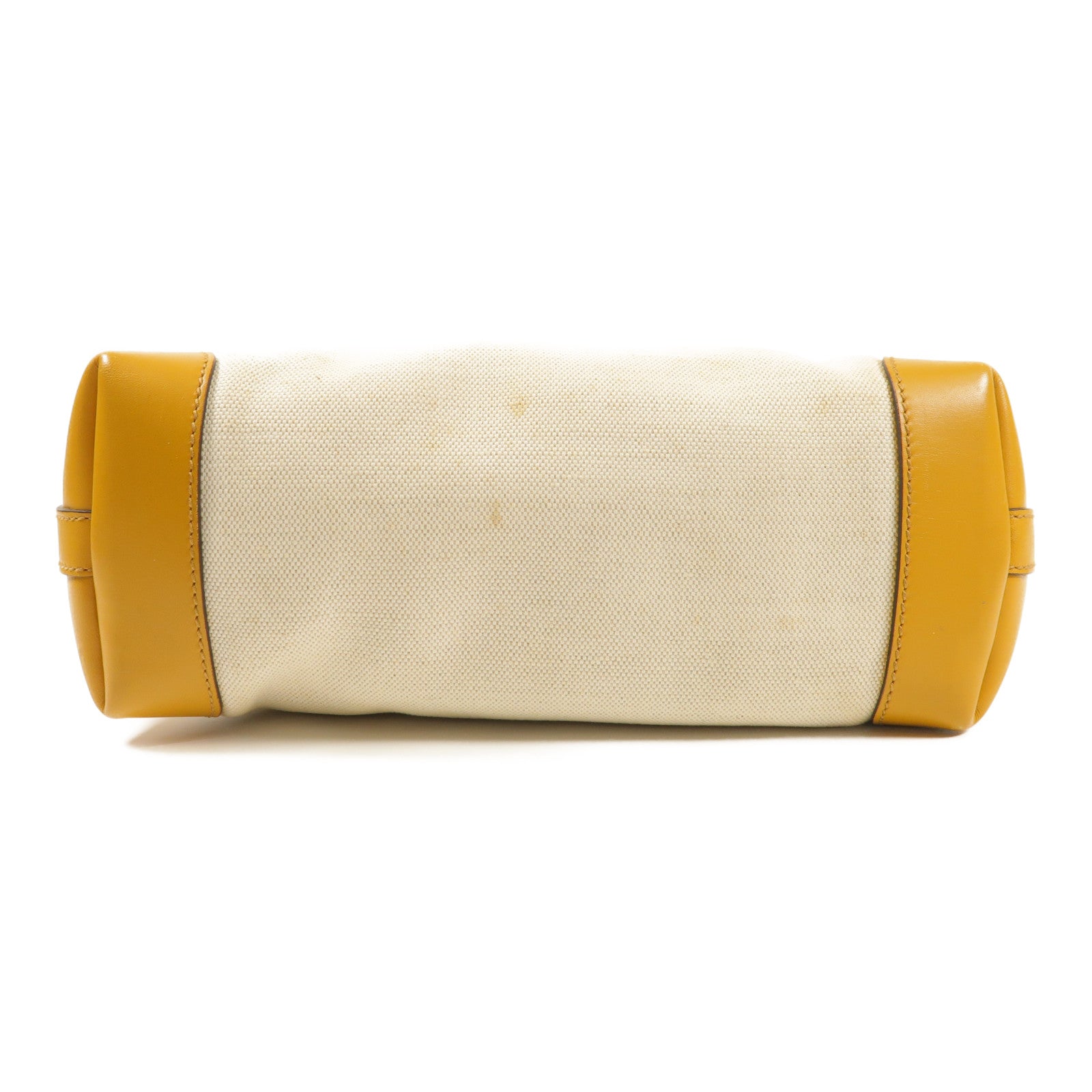 GUCCI GG Shoulder Bag 269878 Canvas Yellow Beige