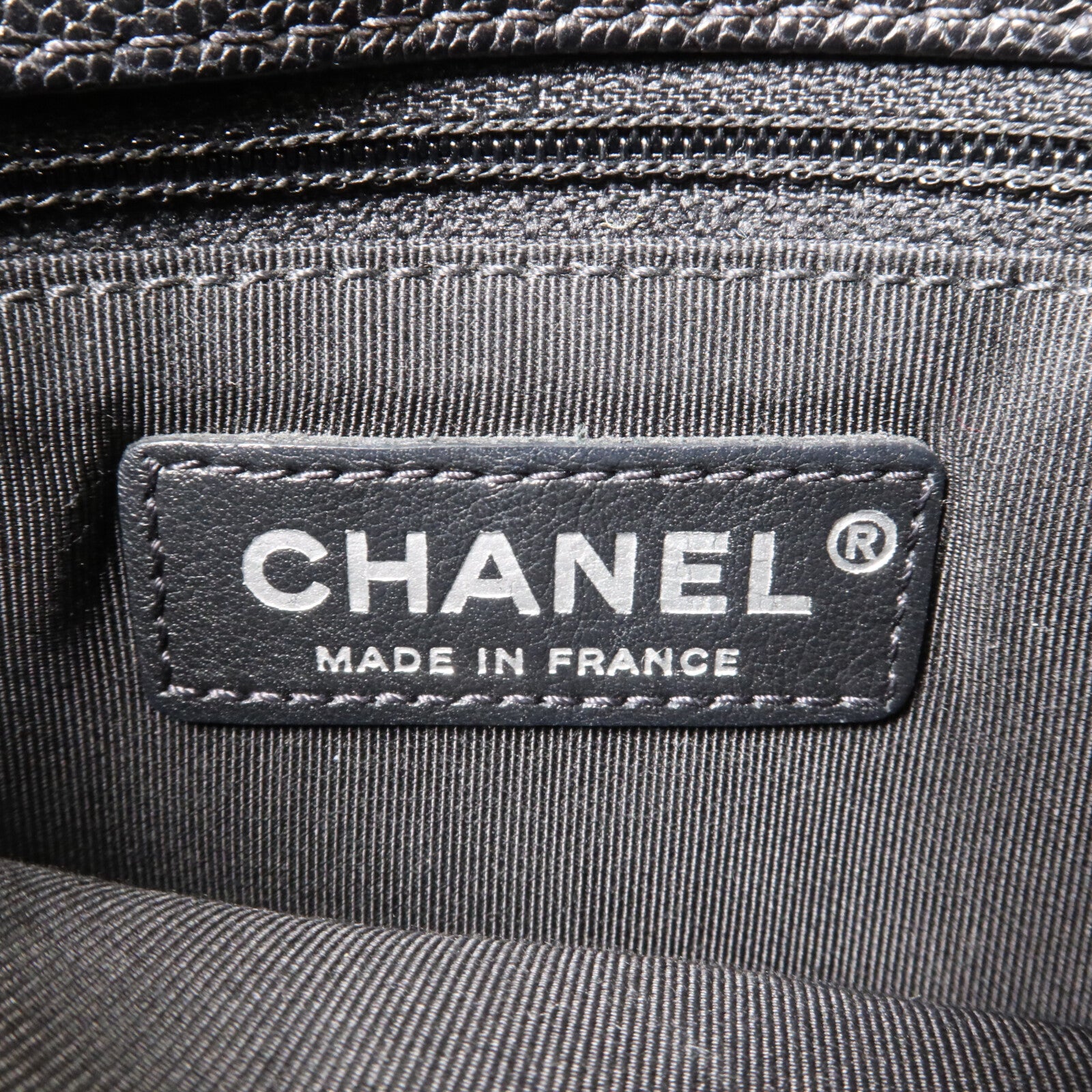 CHANEL 牛皮皮革Chain Shoulder鏈帶肩背袋