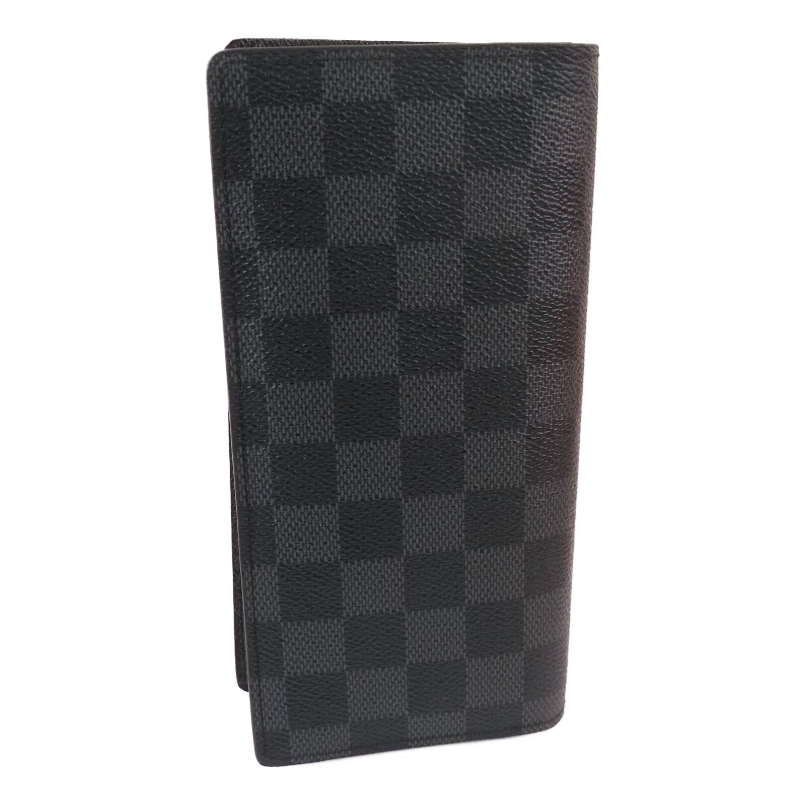 LOUIS VUITTON Damier Graphite Brazza Wallet長錢包