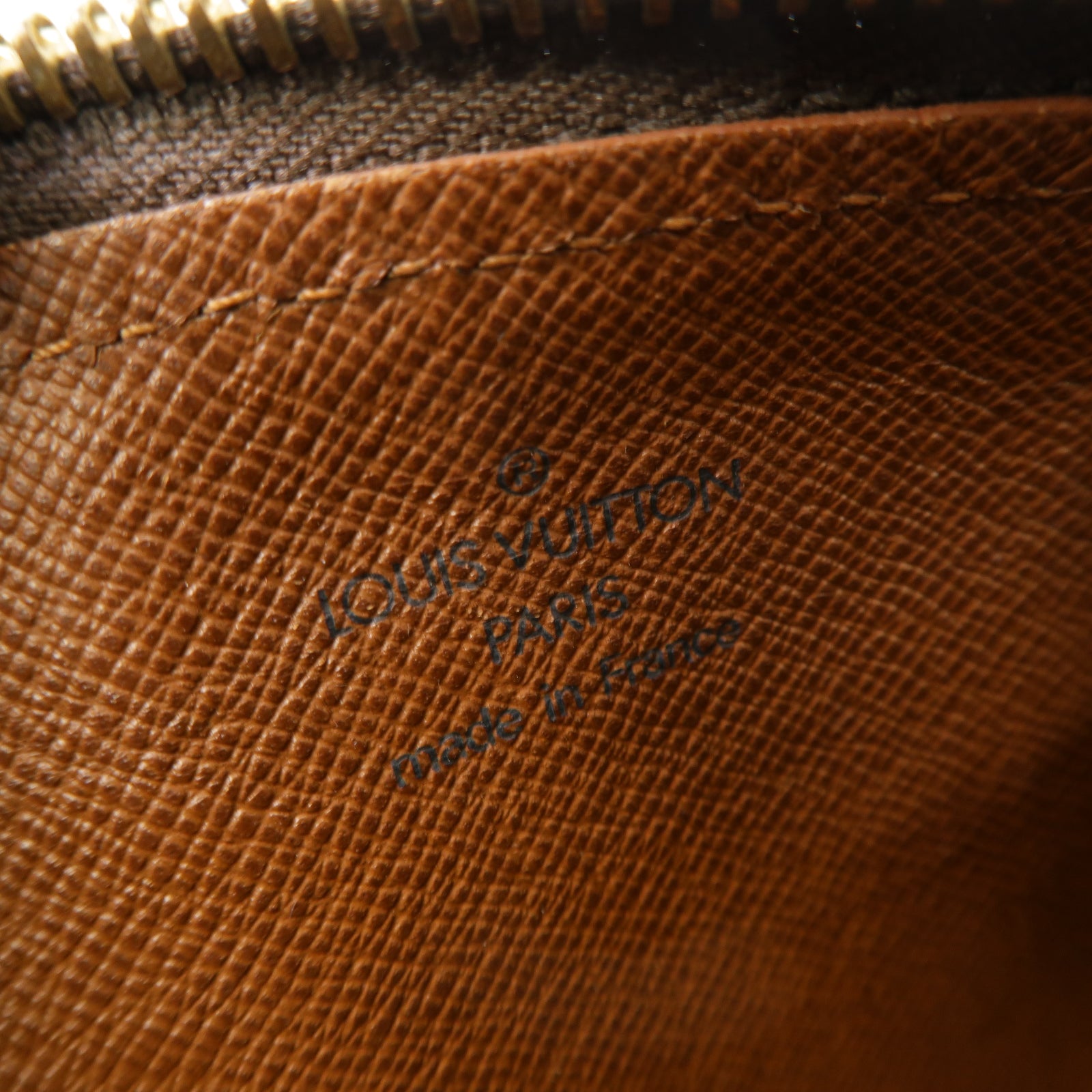 LOUIS VUITTON 【激減優惠】Monogram Papillon金扣手挽袋啡色