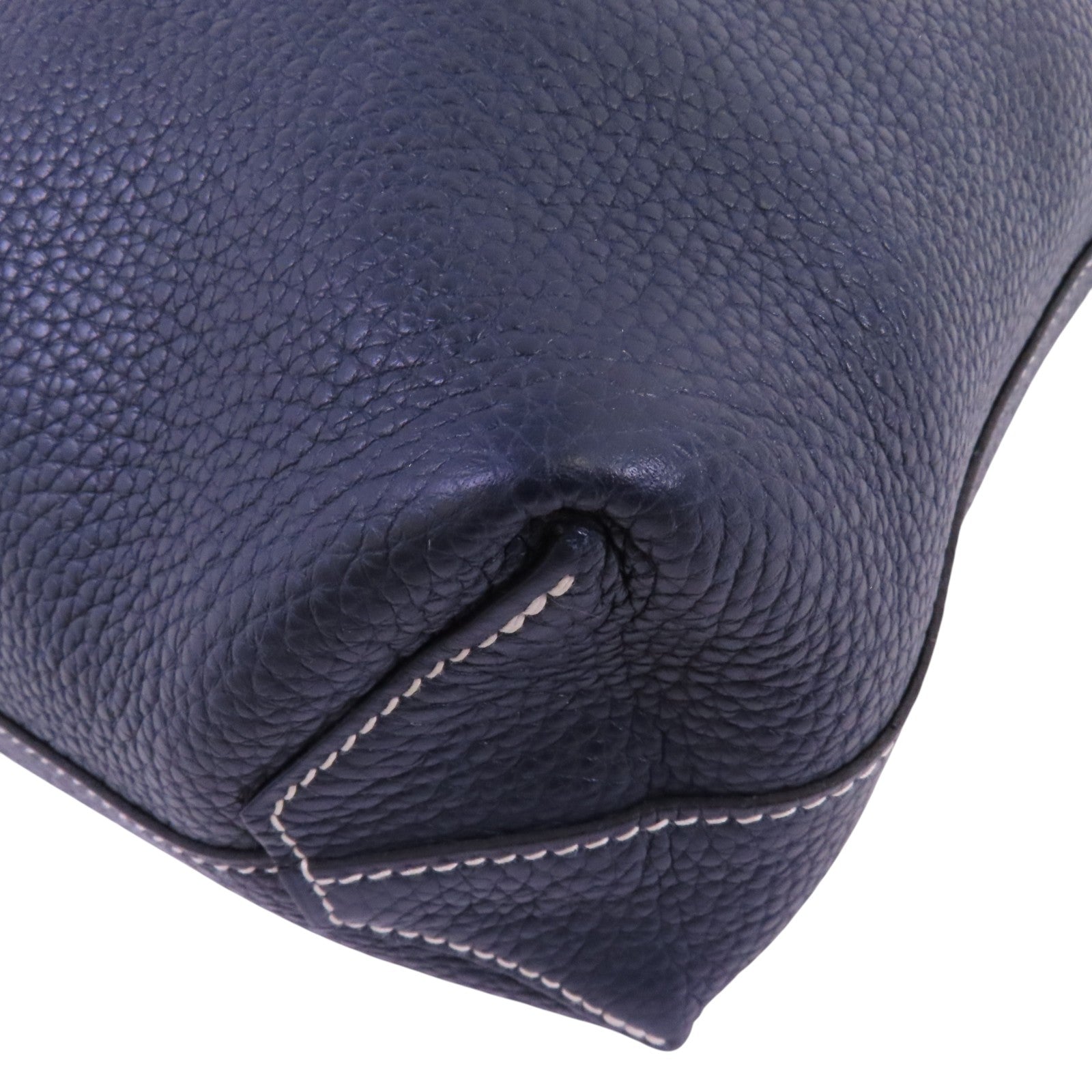 HERMES Clemence皮革Double Sen肩背袋