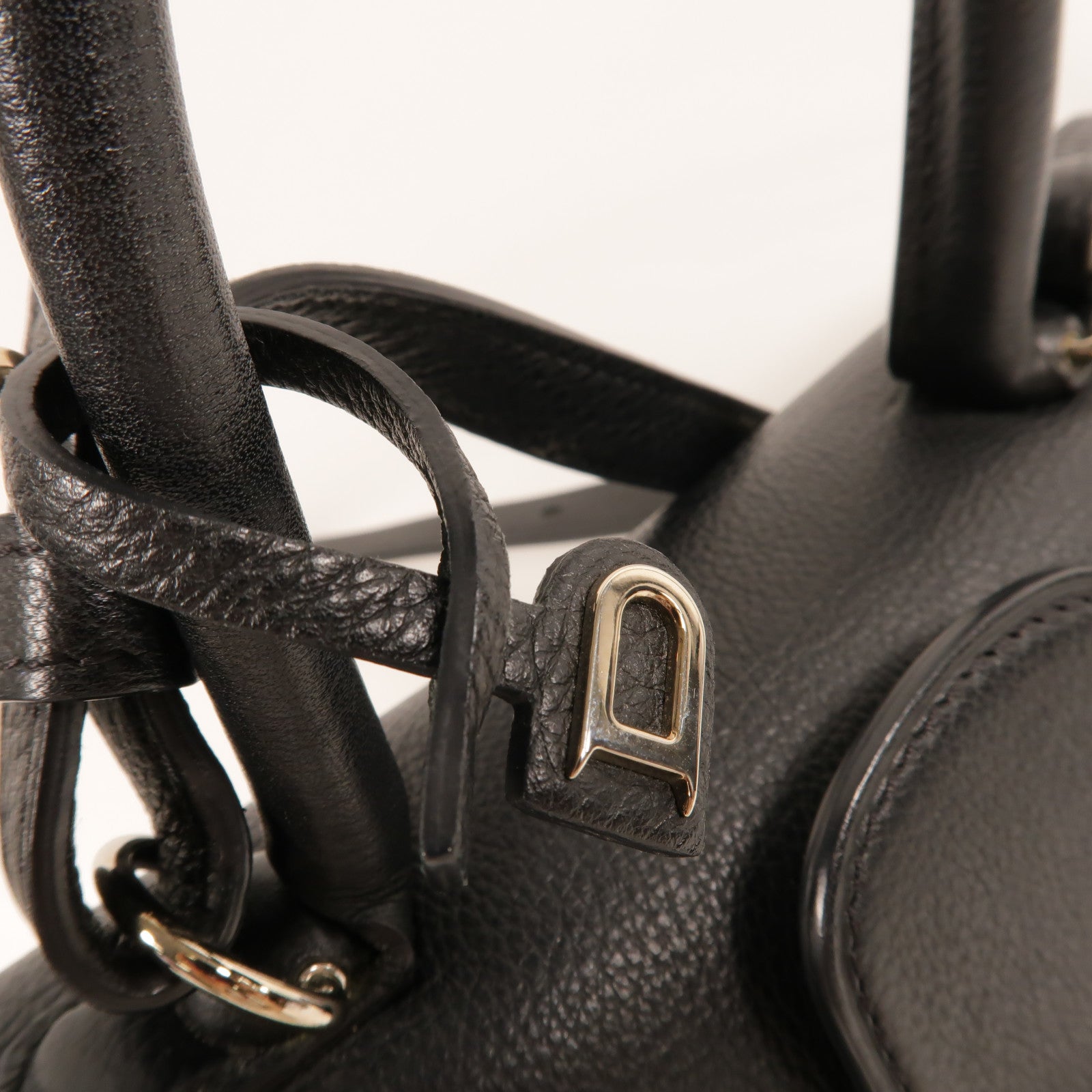 Delvaux 牛皮皮革Brillant Mini手挽肩背兩用袋