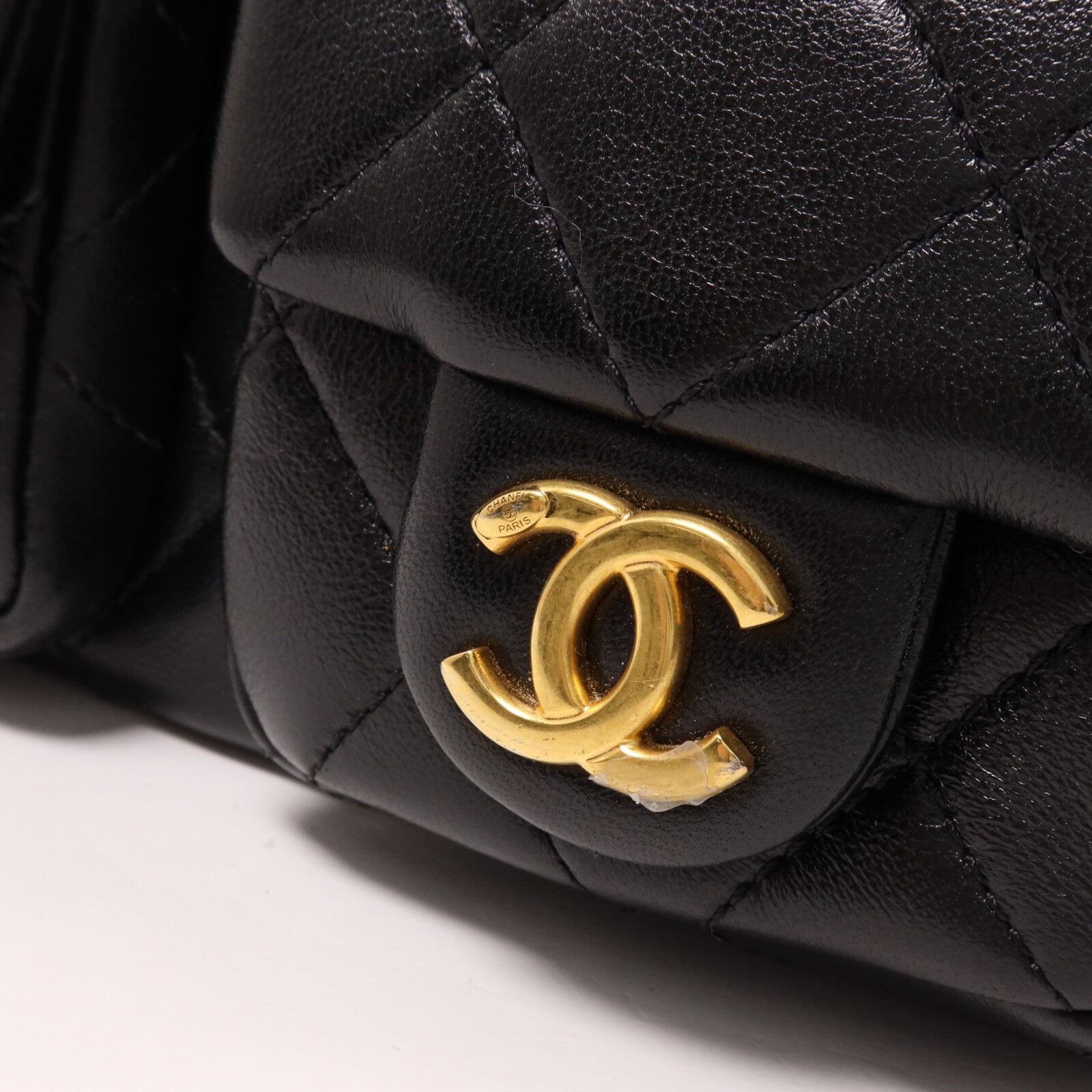 CHANEL 羊皮皮革25C Hobo Bag鏈帶肩背袋