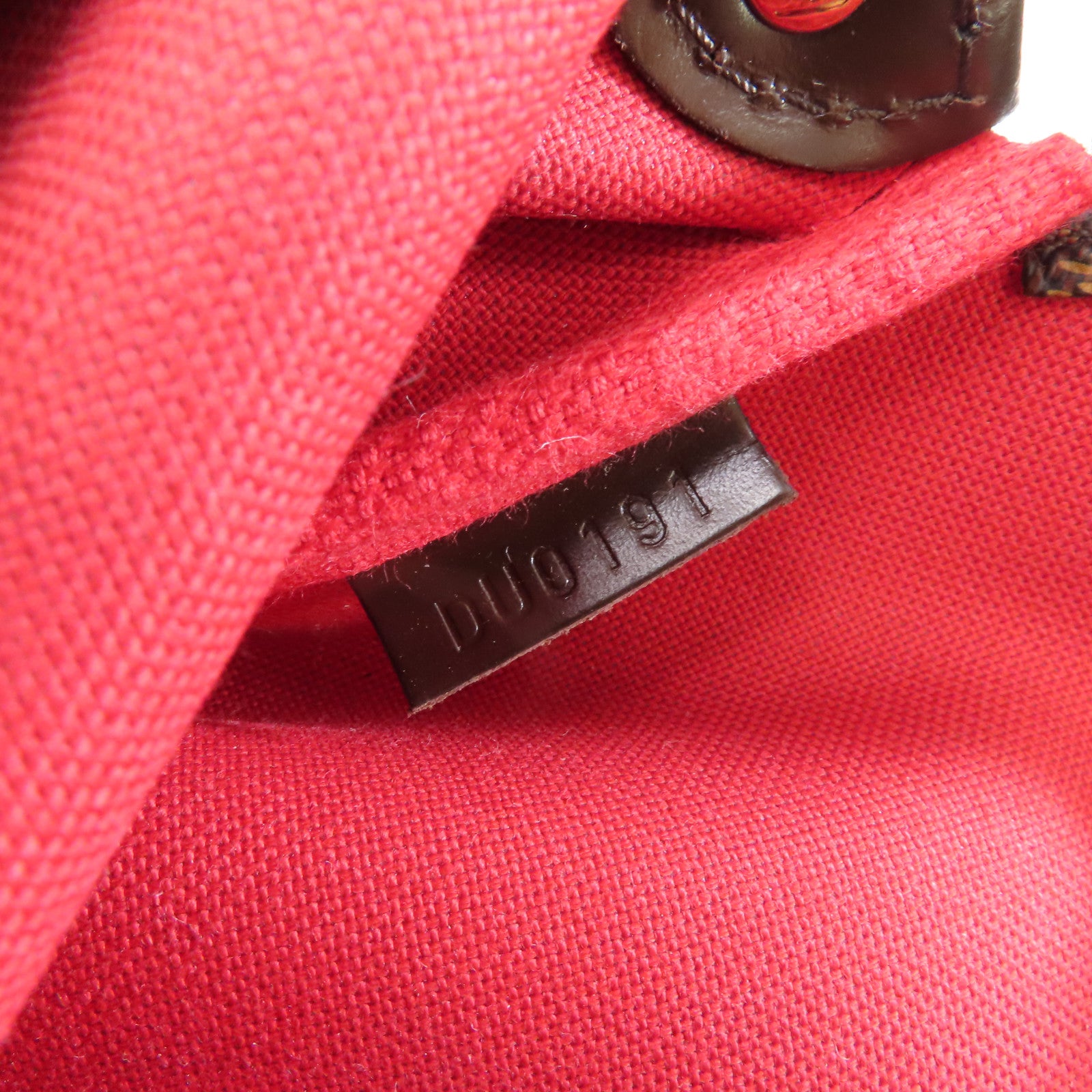 LOUIS VUITTON Damier Eva金扣手挽肩背兩用袋棕色