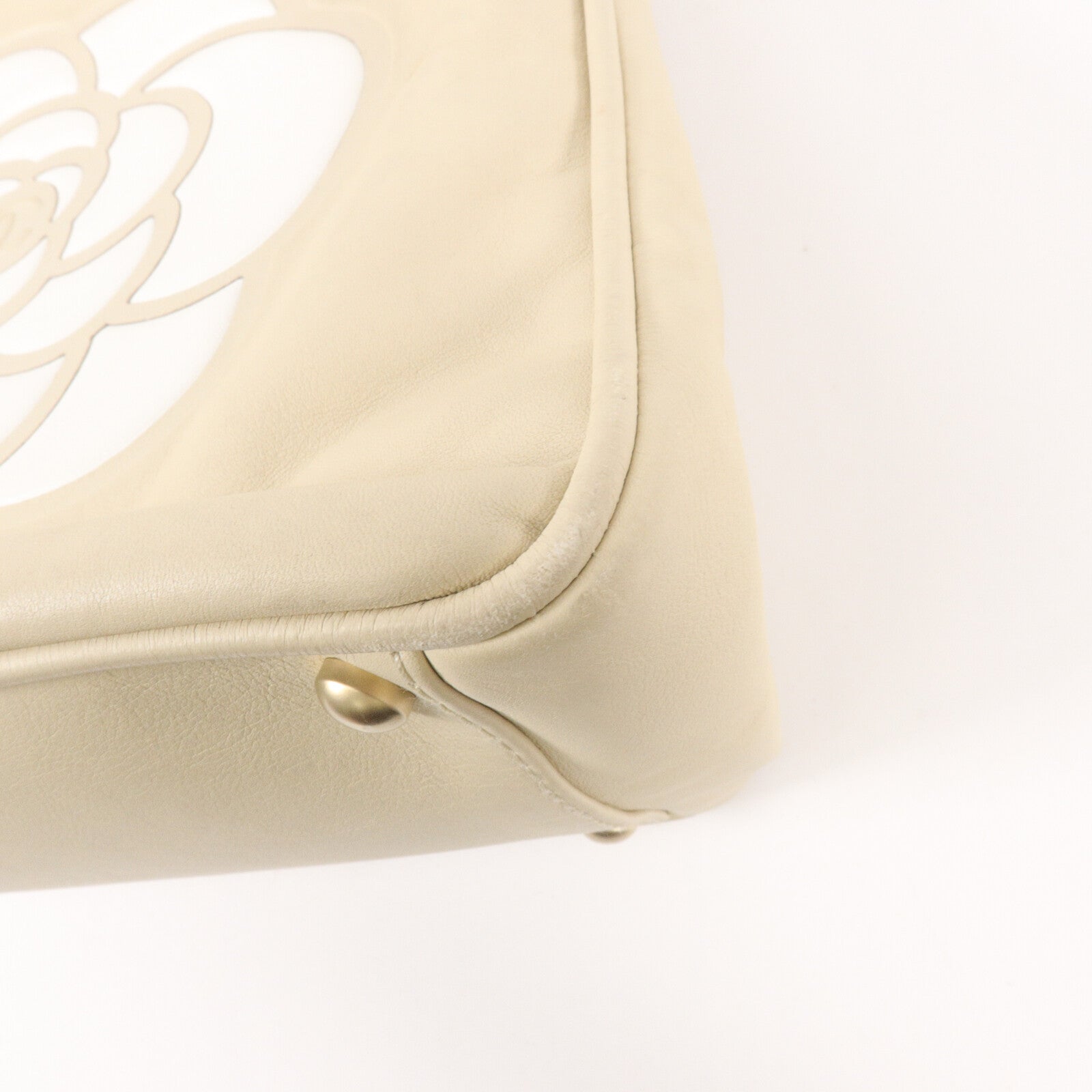 CHANEL 牛皮皮革Camellia Shoulder Tote肩背袋