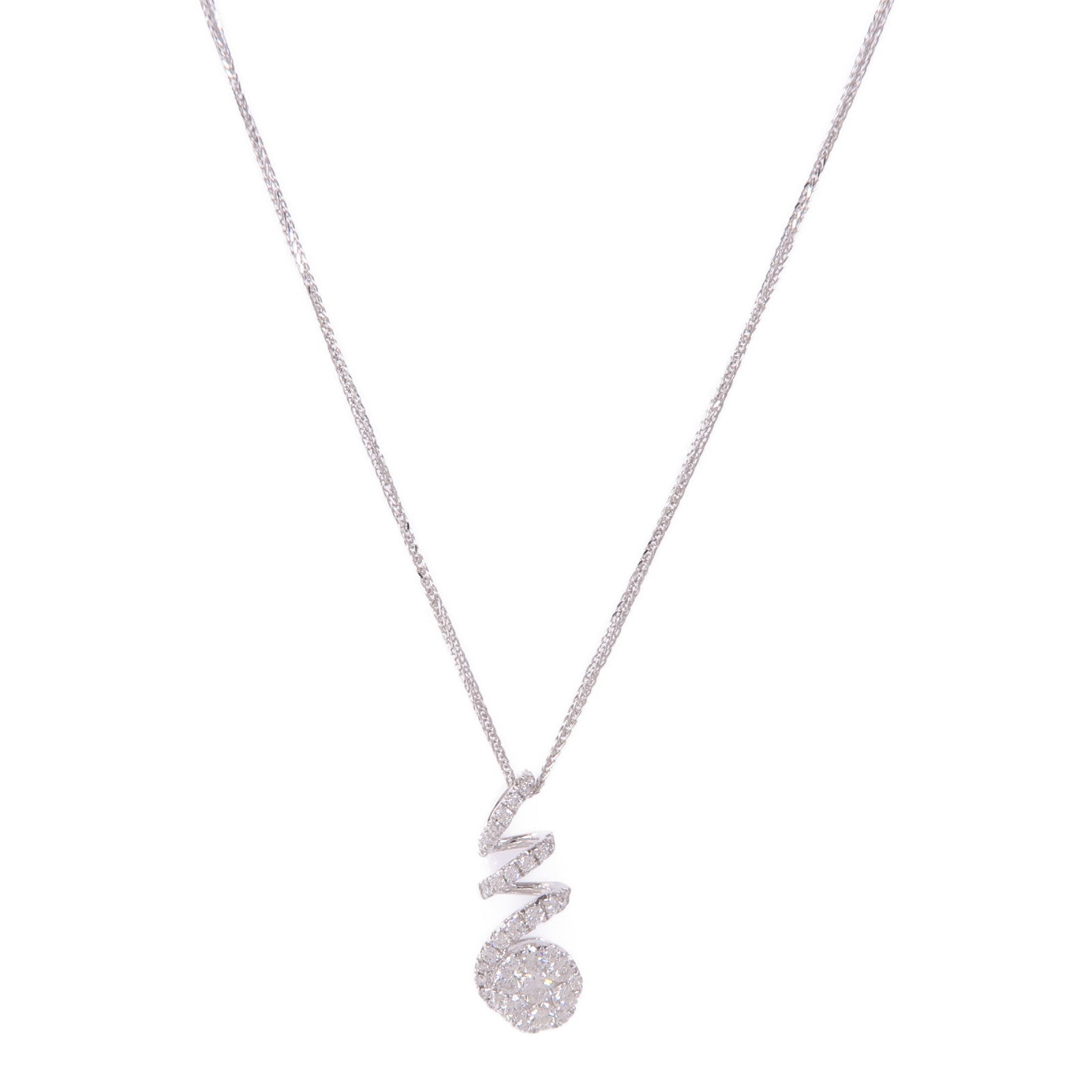 JEWELRY 【激減優惠】18K白金Diamond Necklace鑽石項鍊