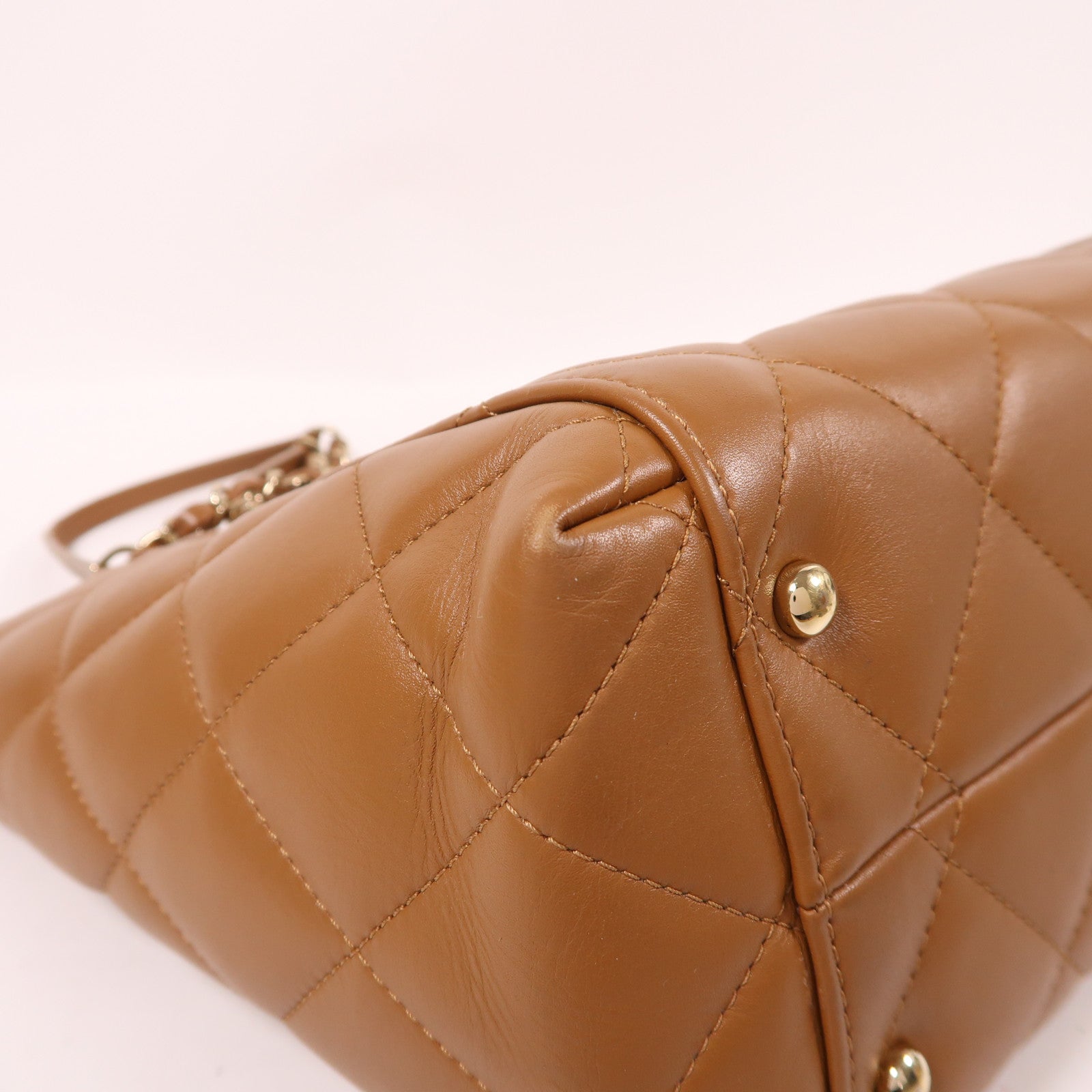 CHANEL 【激減優惠】牛皮皮革Shoulder Bag金扣鏈帶肩背袋