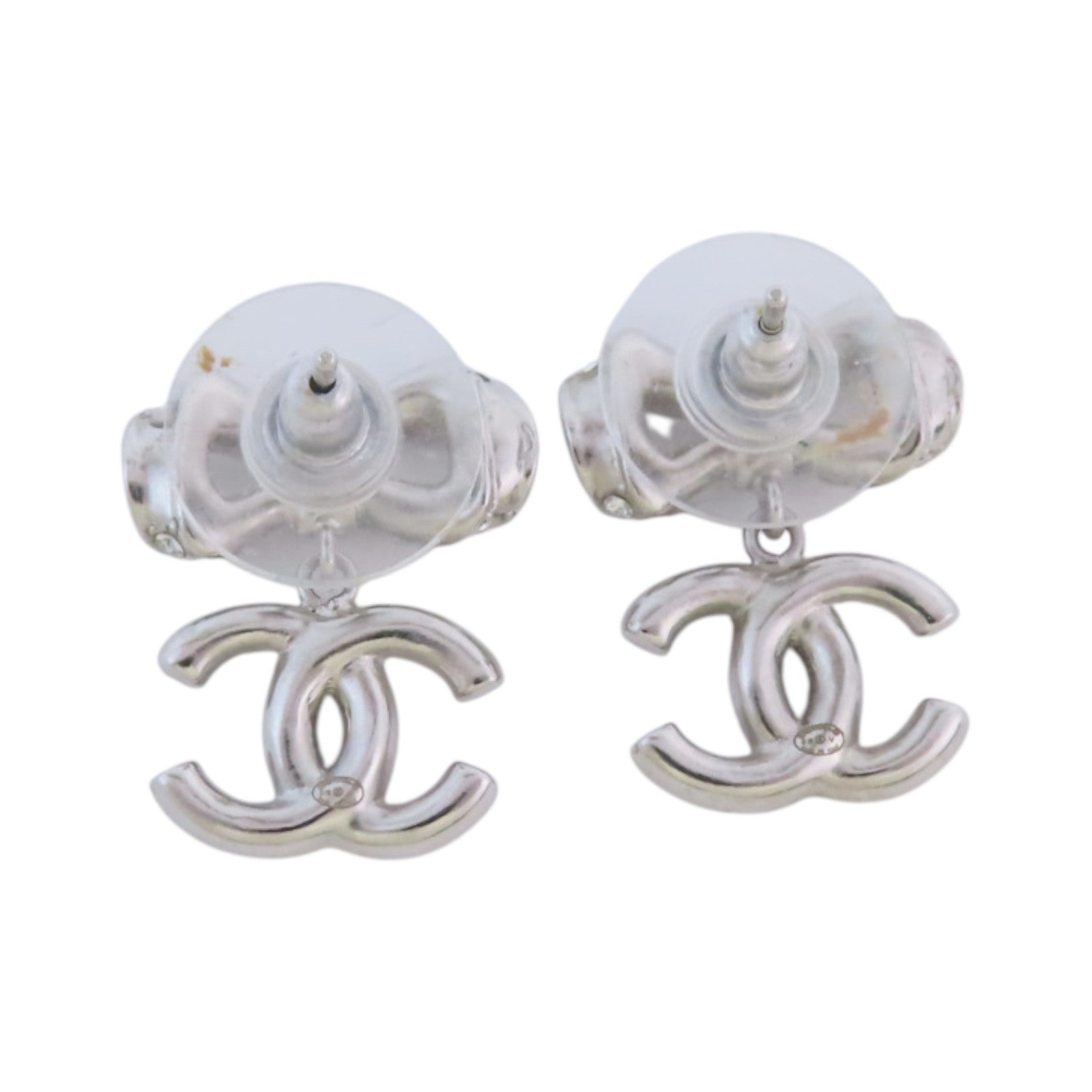 CHANEL 金屬/水鑽Earrings耳環