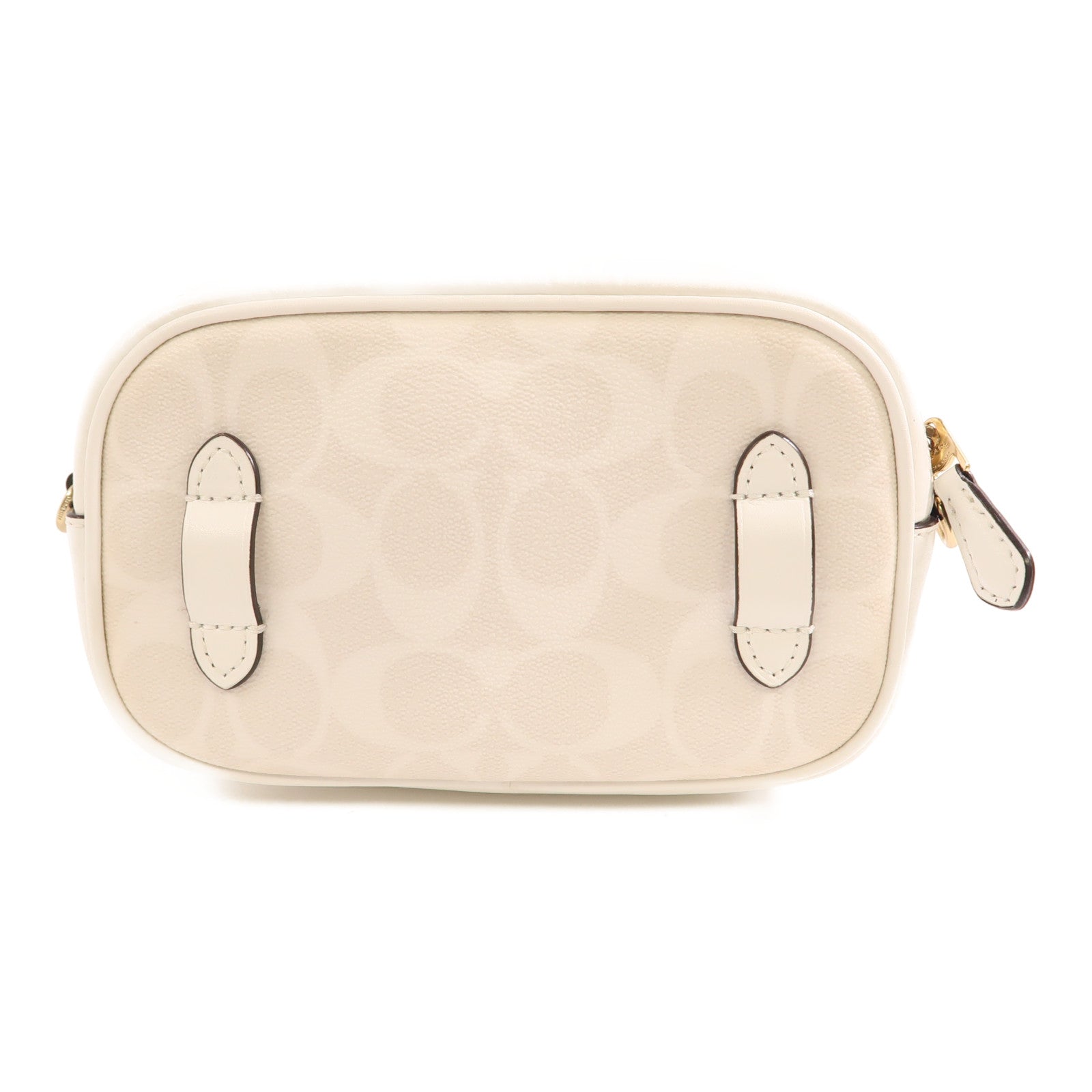 COACH 牛皮皮革2 Way Belt Bag銀扣腰包肩背兩用袋