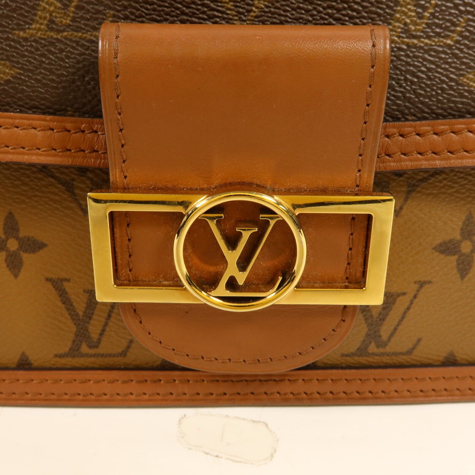 LOUIS VUITTON Monogram Reverse Mini Dauphine肩背袋