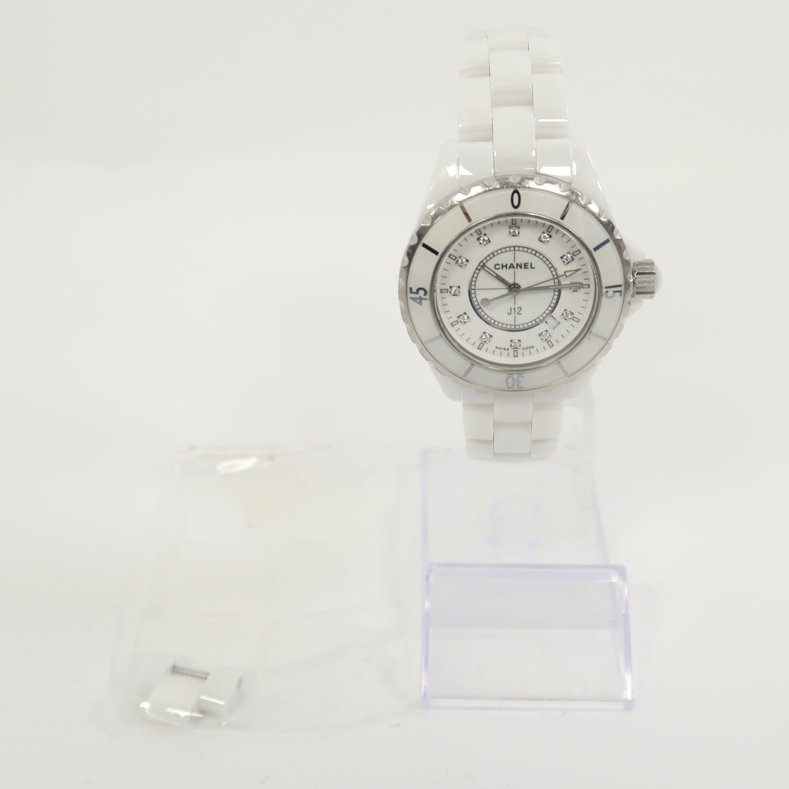 CHANEL J12陶瓷手錶石英機芯白色