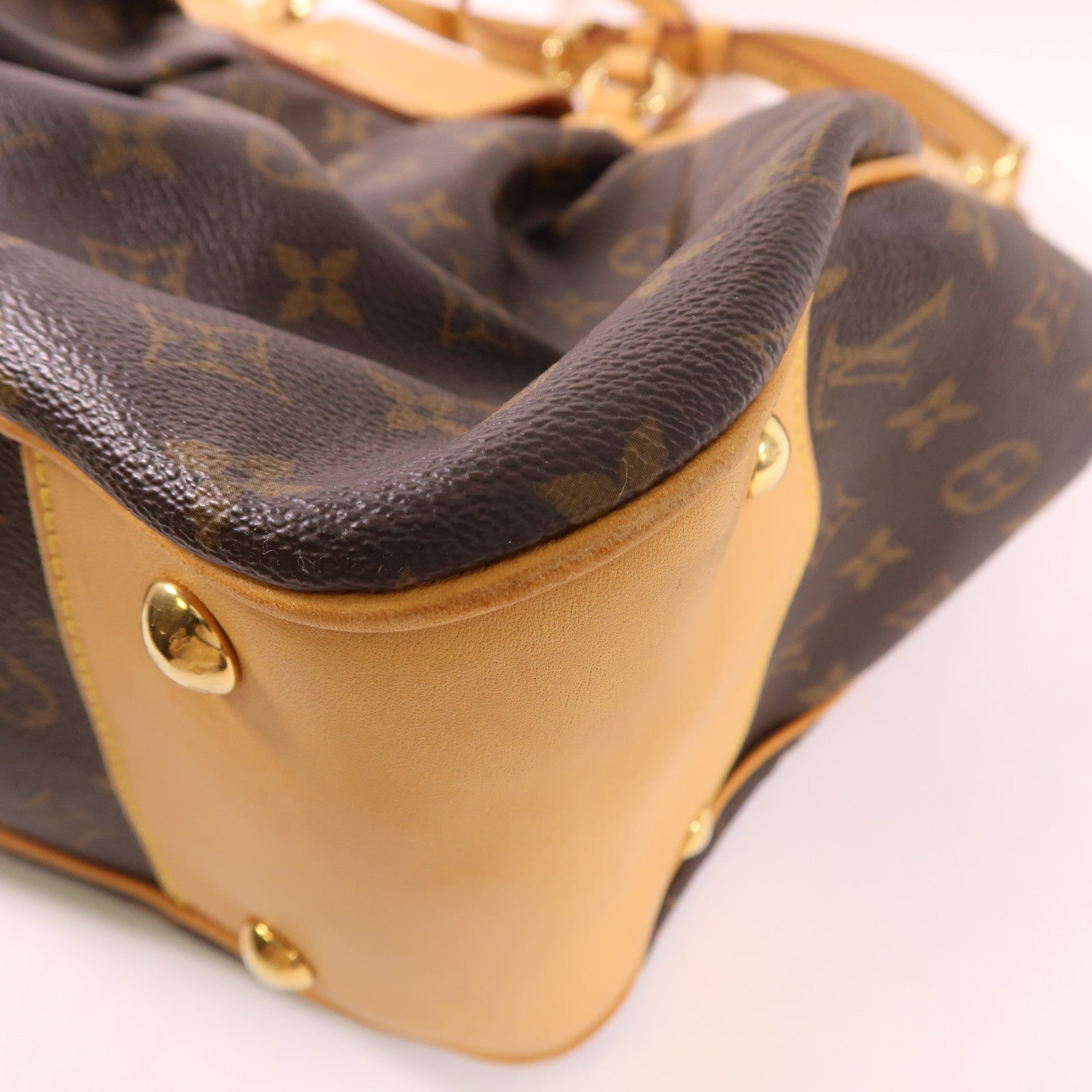 LOUIS VUITTON LV GHW Boetie MM 2 Way Shoulder Bag M45714 Monogram Brown