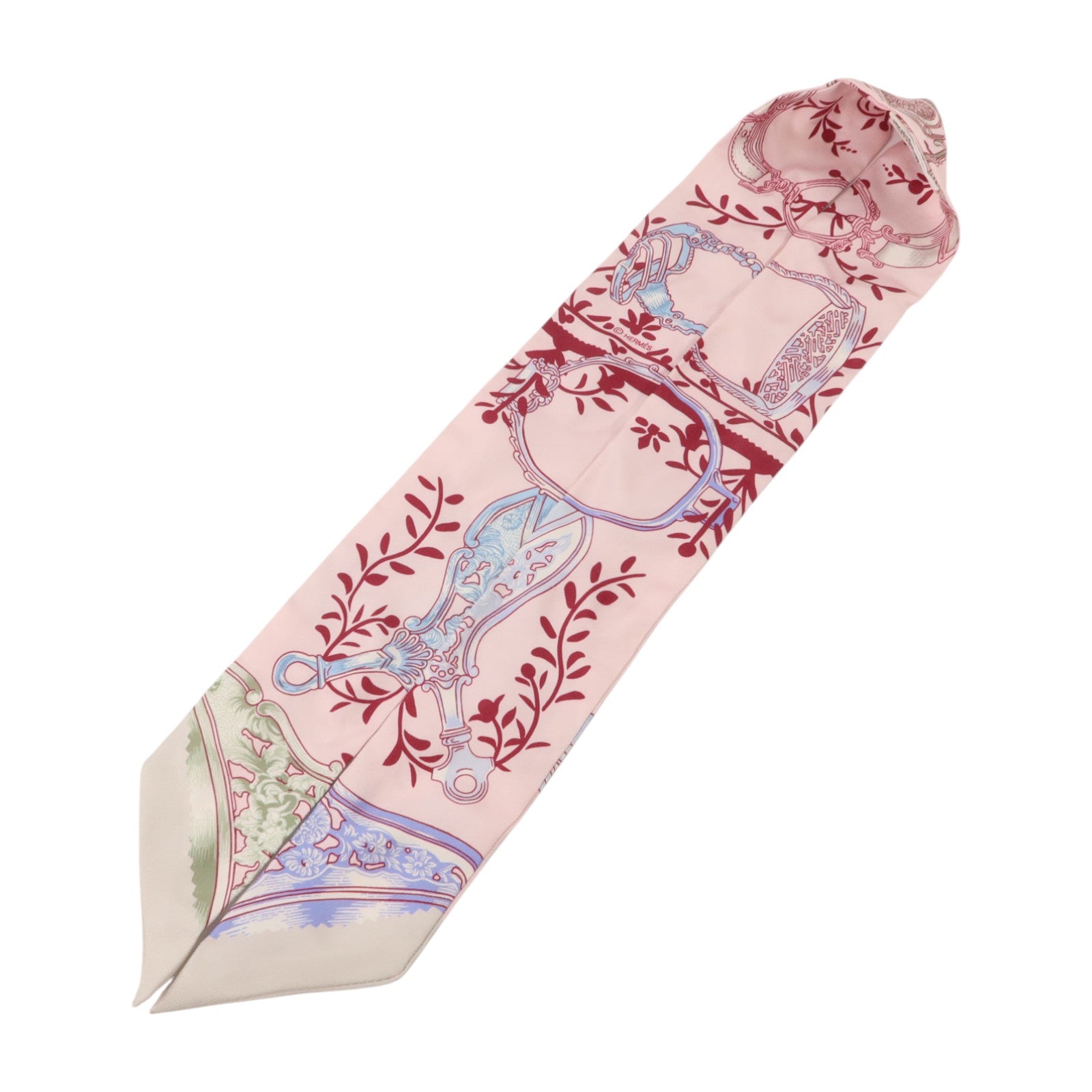 HERMES 絲質Twilly絲巾