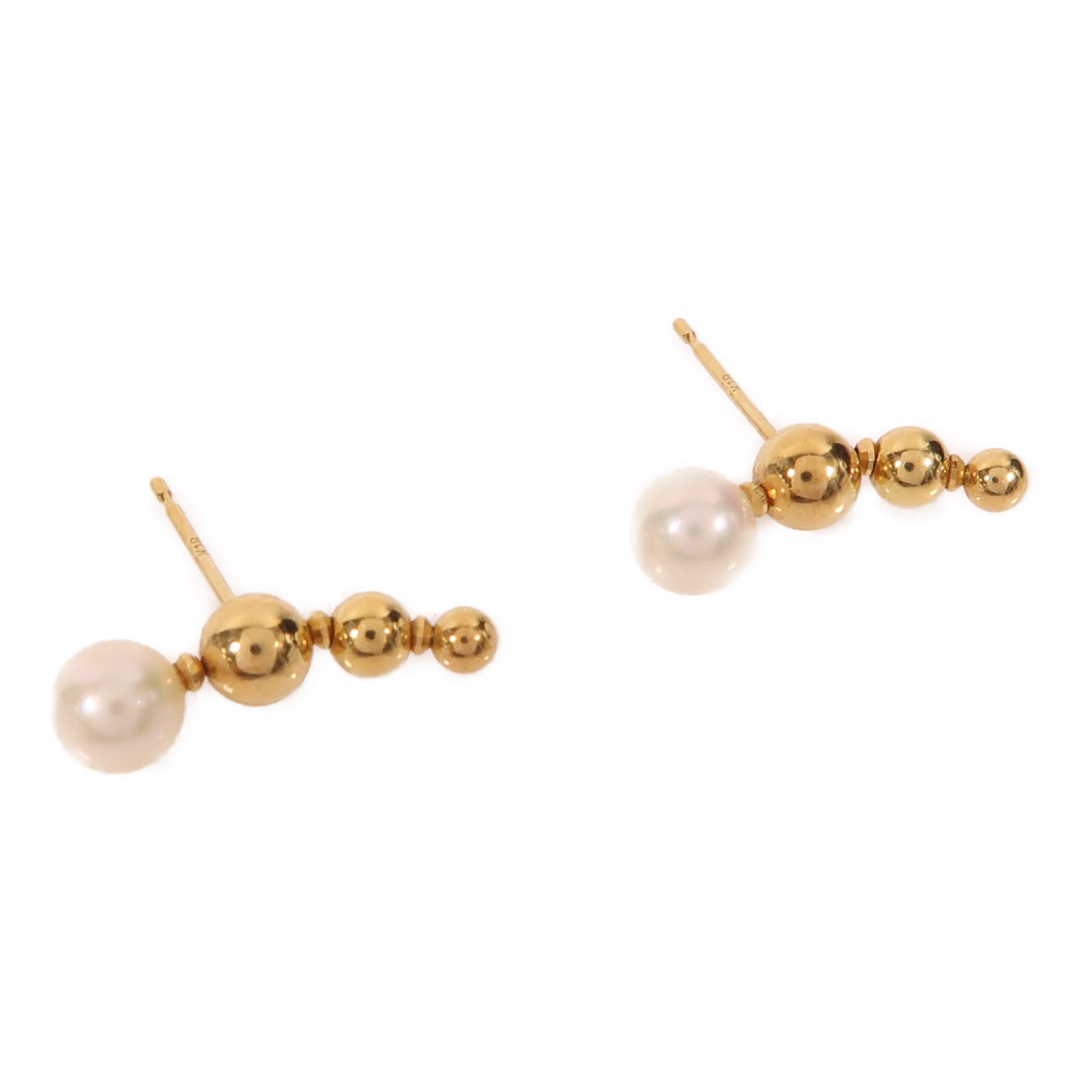 JEWELRY 18K金Pearl Earrings耳環
