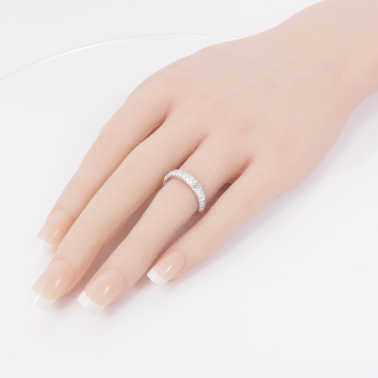 JEWELRY 【激減優惠】18K白金Diamond Ring鑽石戒指US#5.25