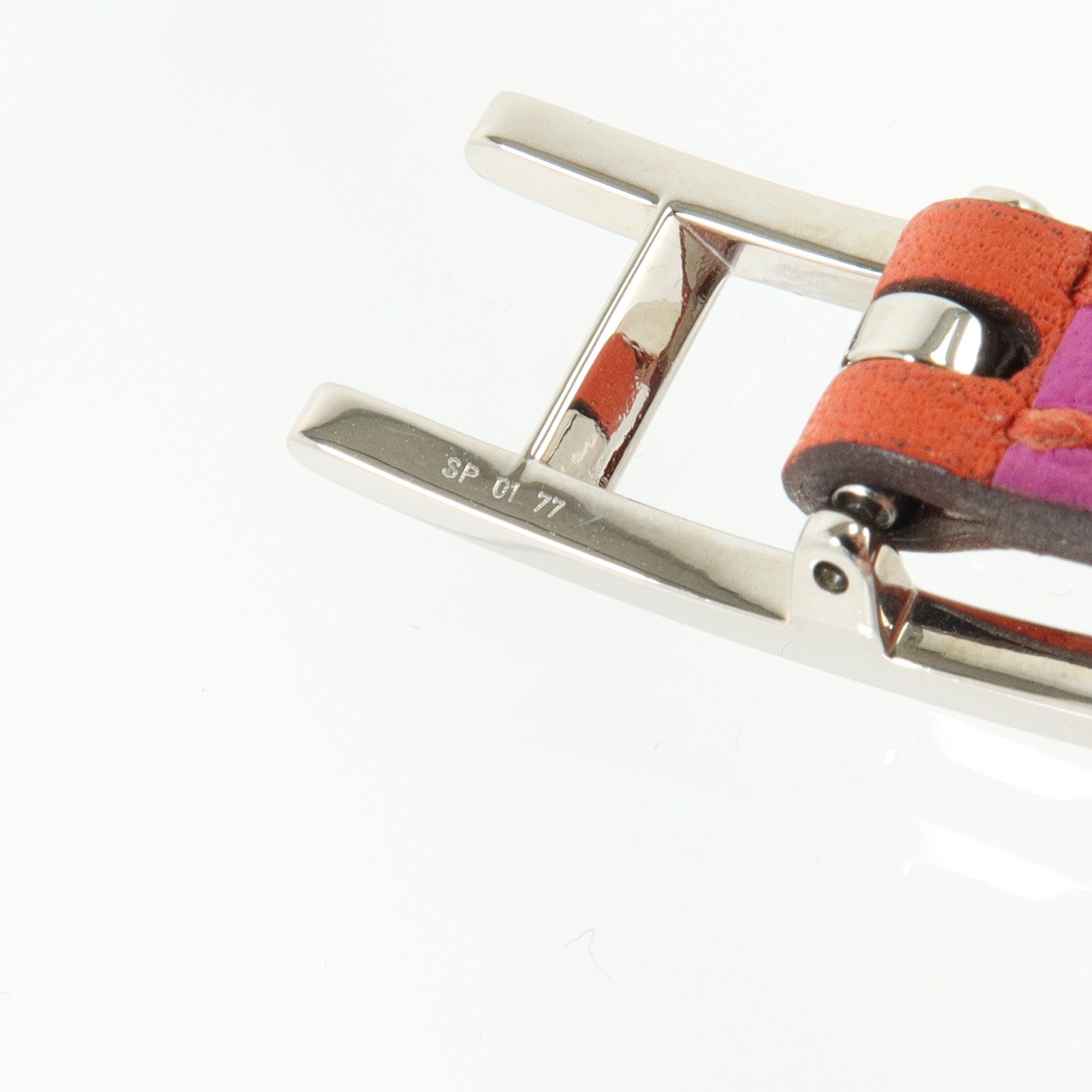 HERMES Swift皮革Behapi Double Tour Bracelet金扣手鏈