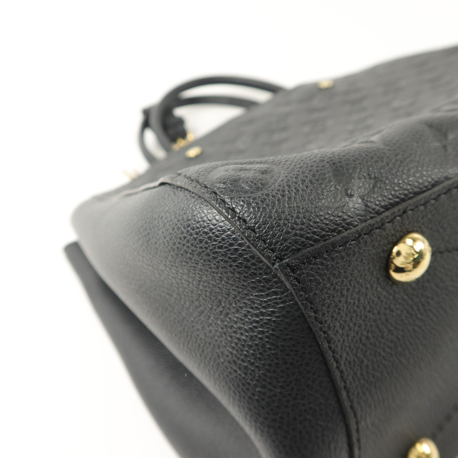 LOUIS VUITTON Monogram Empreinte Montaigne MM手挽肩背兩用袋