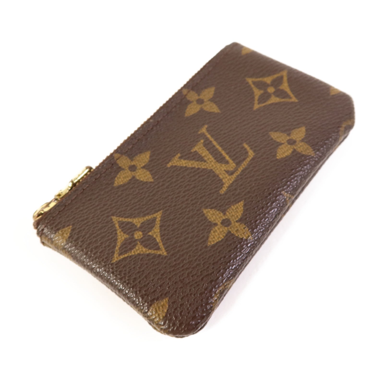 LOUIS VUITTON Monogram Key Pouch金扣鎖匙包