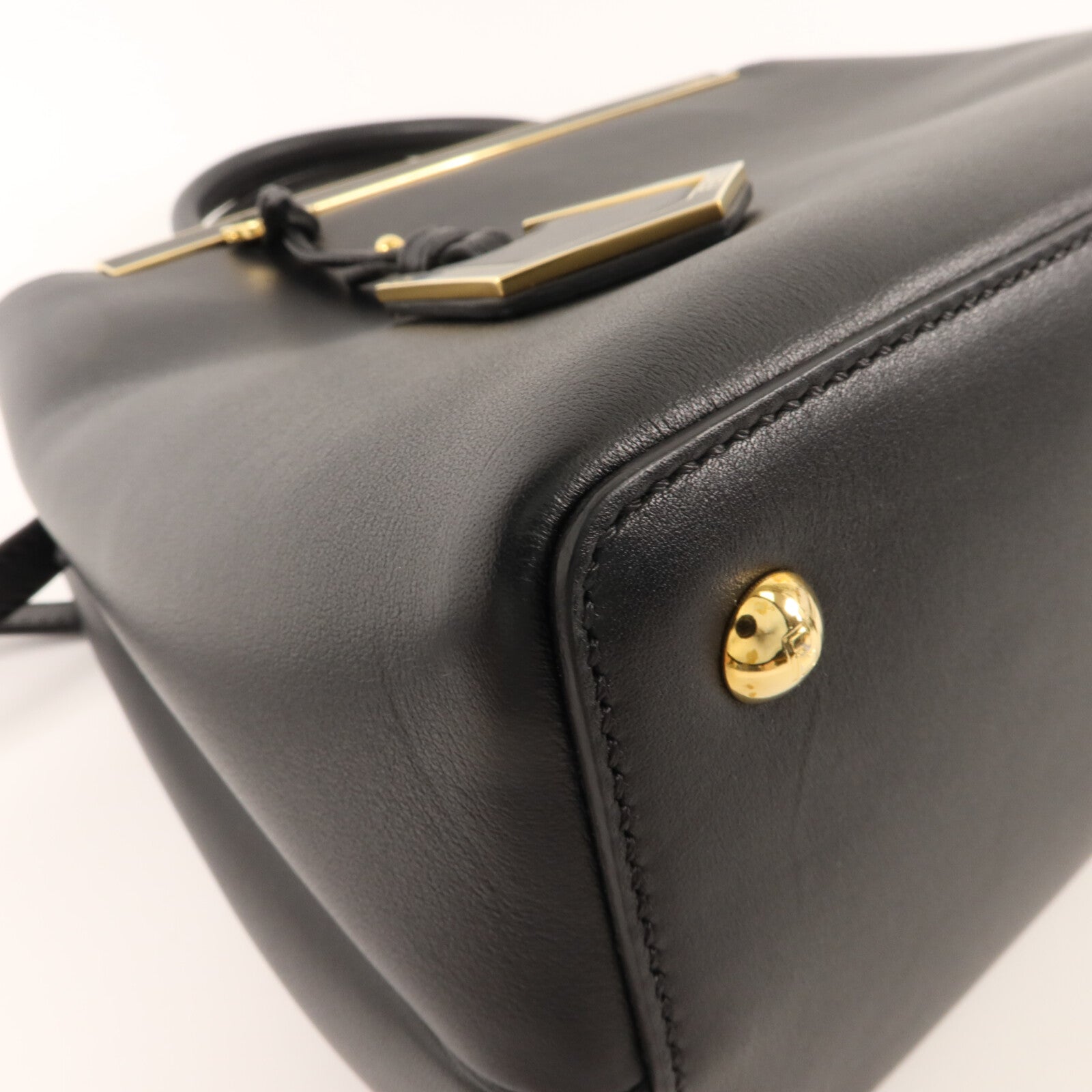 FENDI 牛皮皮革Petite 2 Jours手挽肩背兩用袋