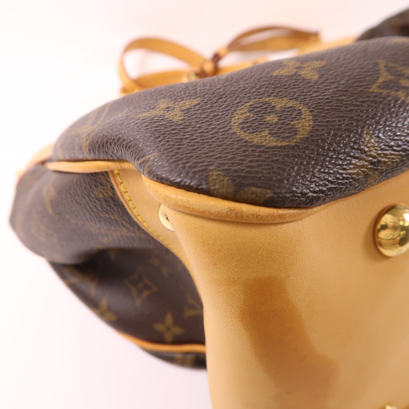 LOUIS VUITTON LV GHW Boetie MM 2 Way Shoulder Bag M45714 Monogram Brown