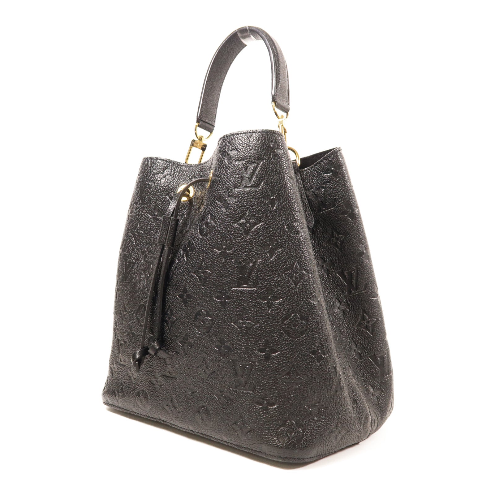 LOUIS VUITTON Monogram Empreinte NéoNoé MM金扣手挽肩背兩用