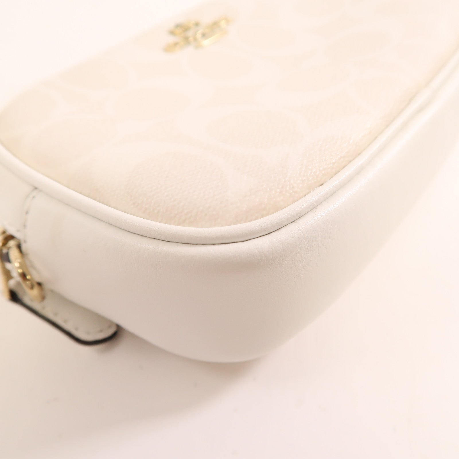 COACH 牛皮皮革2 Way Belt Bag銀扣腰包肩背兩用袋