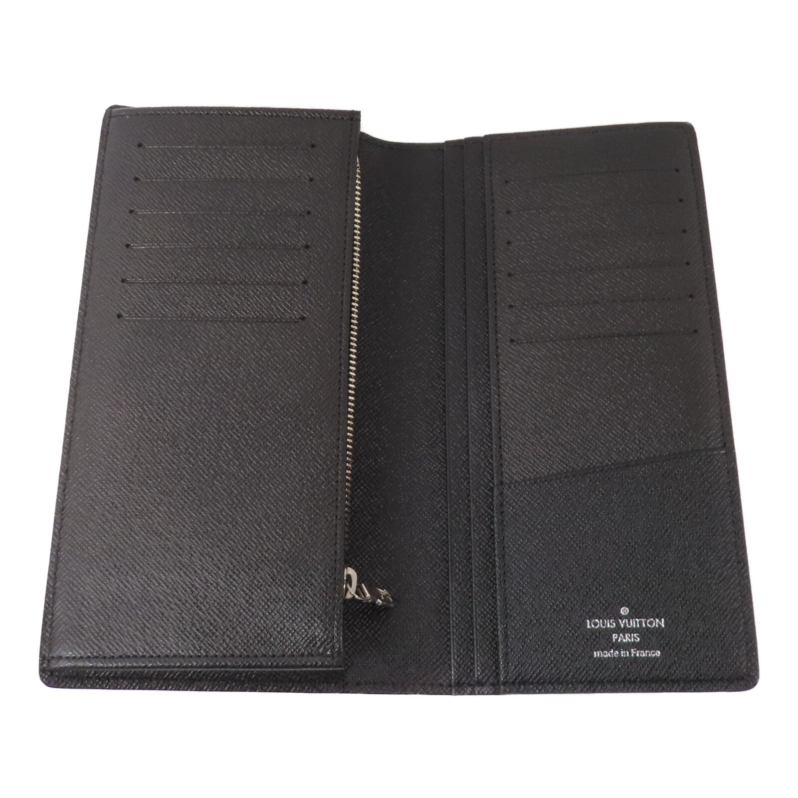 LOUIS VUITTON Damier Graphite Brazza Wallet長錢包