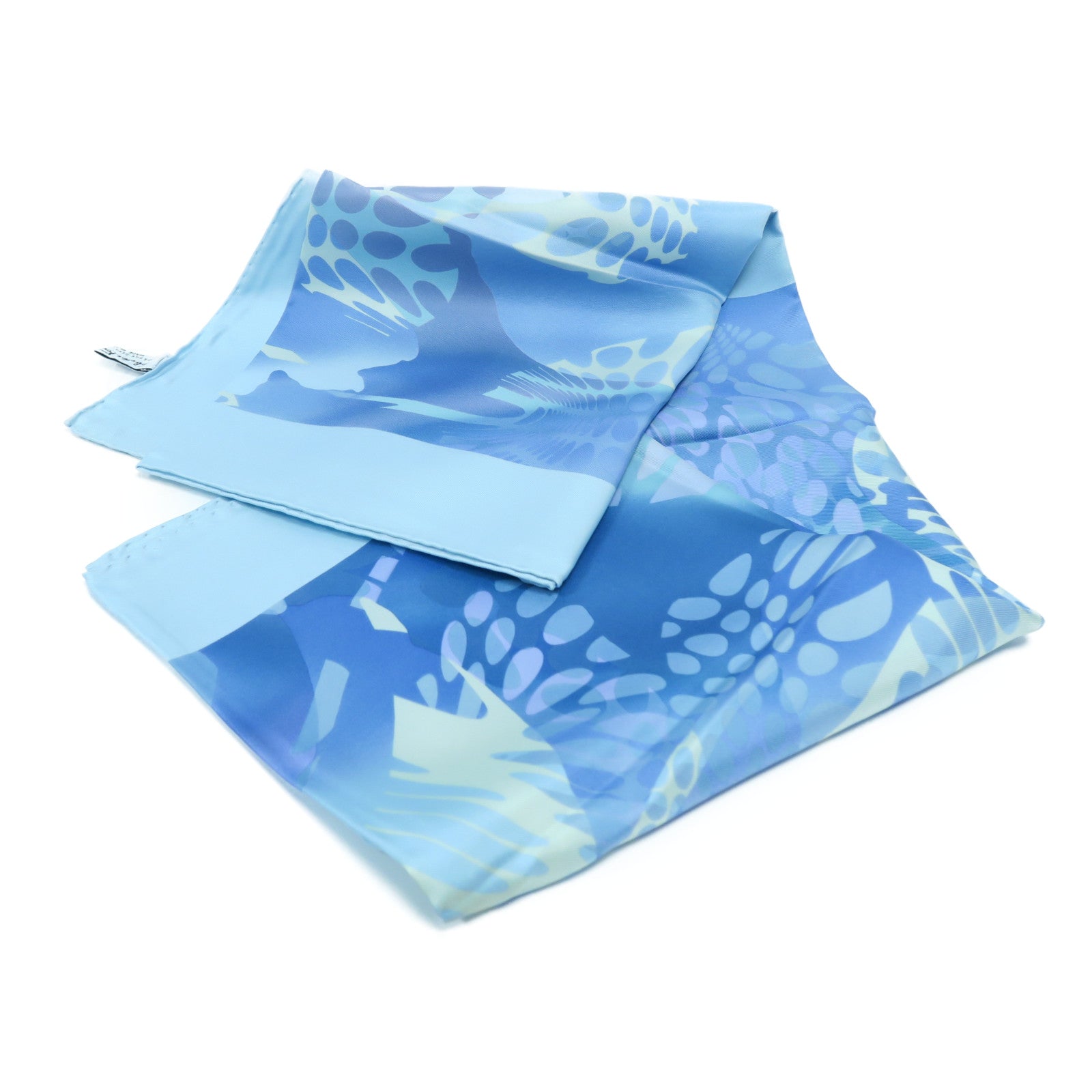 Salvatore Ferragamo 【激減優惠】絲質Scarf絲巾藍色