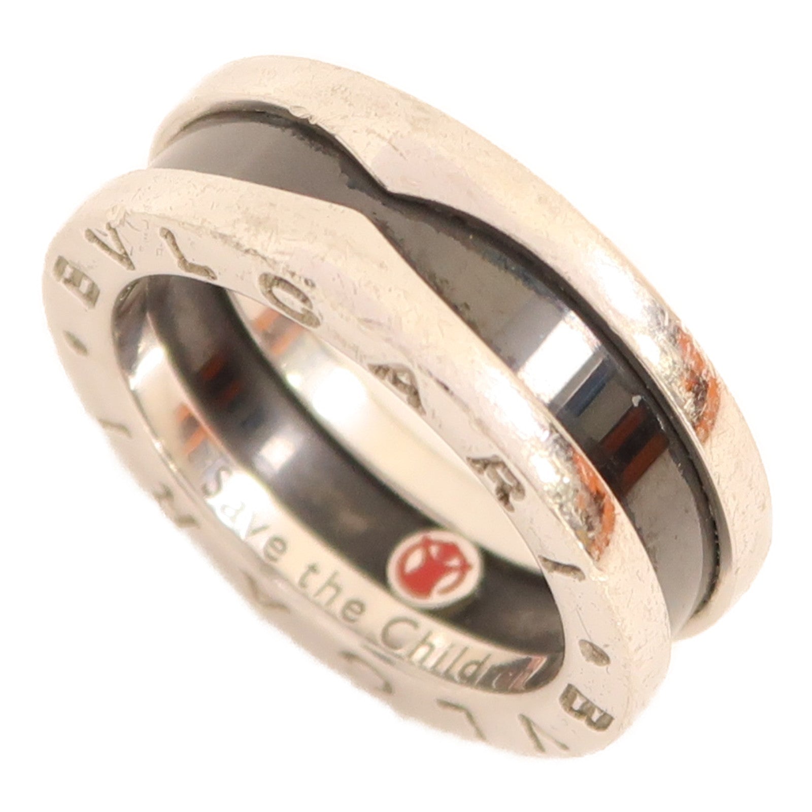 BVLGARI 925純銀Save The Children戒指BLV#50 US#5