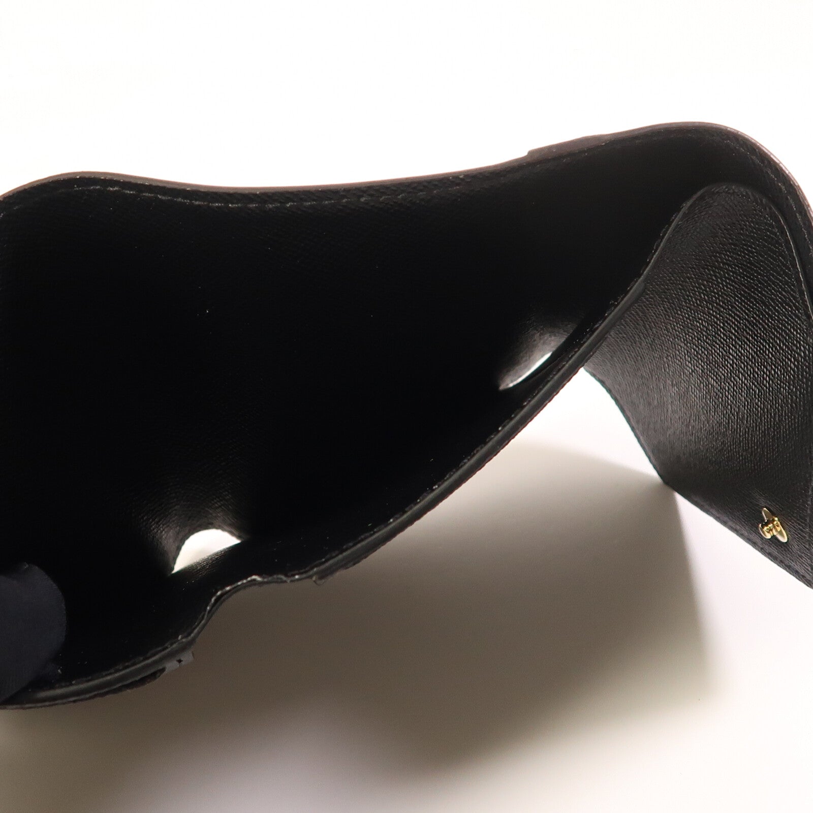 LOUIS VUITTON Monogram/Monogram Reverse Victorine Wallet金扣錢包棕色