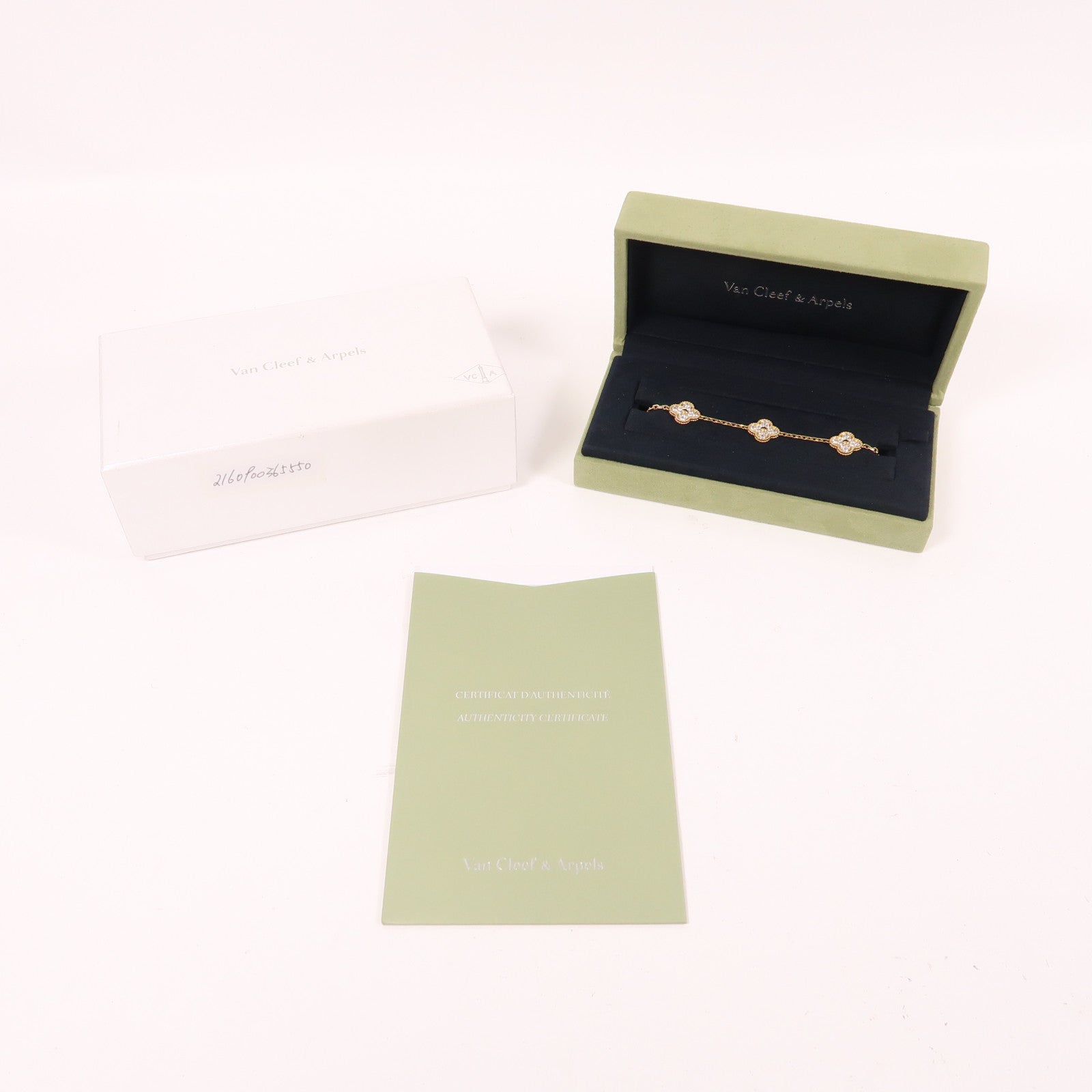 Van Cleef & Arpels 【激減優惠】18K金Alhambra手鏈
