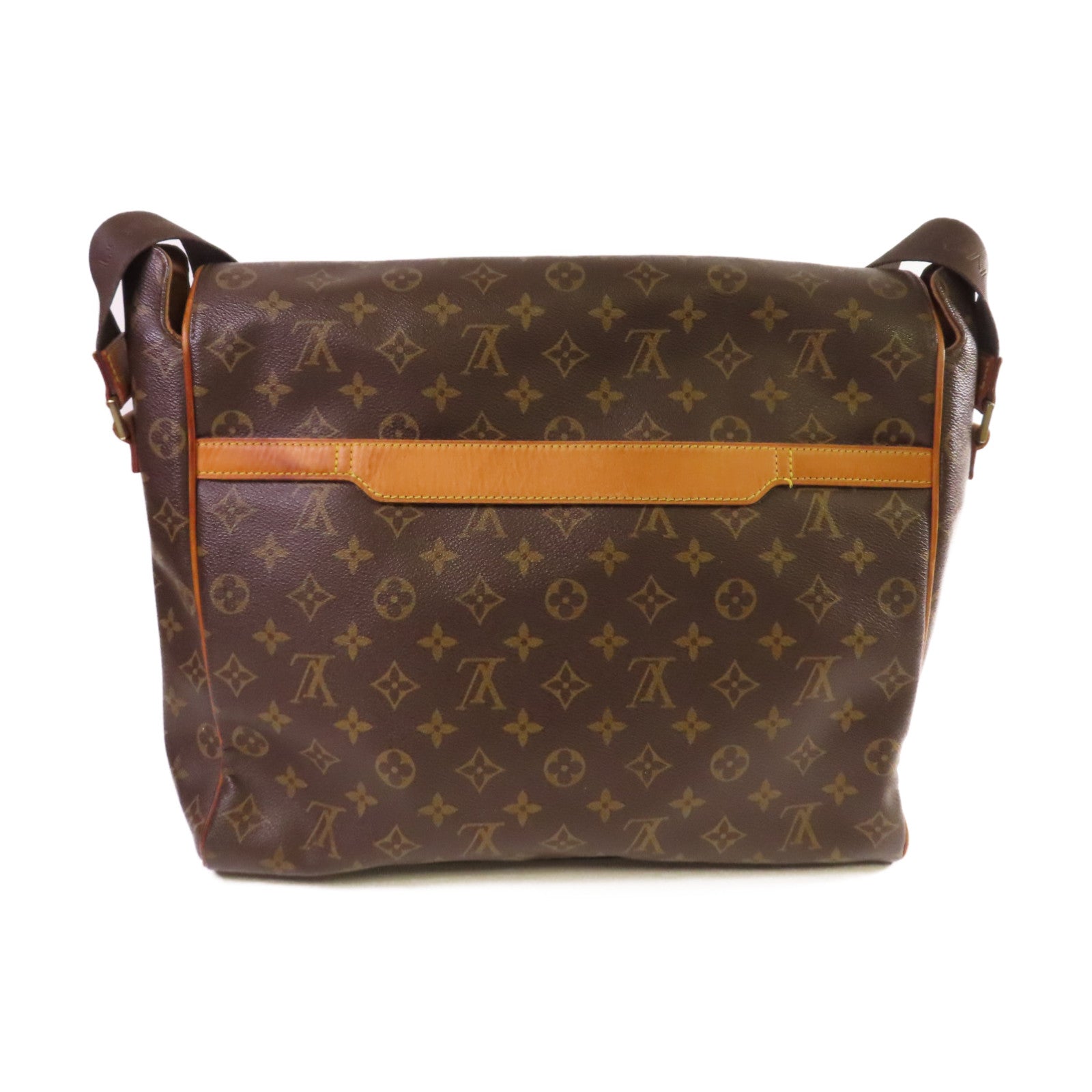 LOUIS VUITTON 【激減優惠】Monogram Abbesses Messenger Bag金扣肩背袋啡色