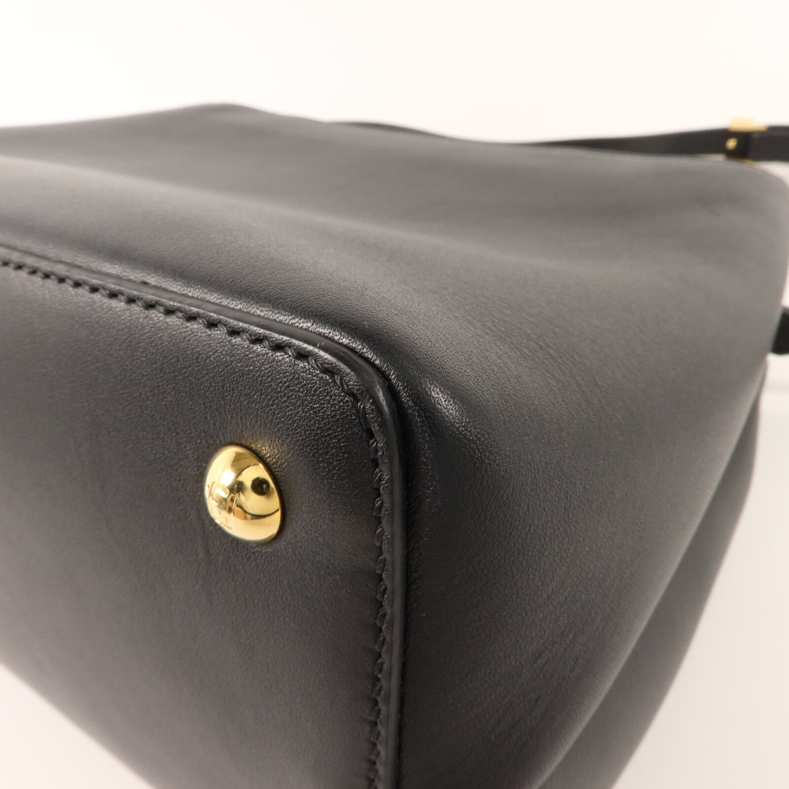 FENDI 牛皮皮革Petite 2 Jours手挽肩背兩用袋