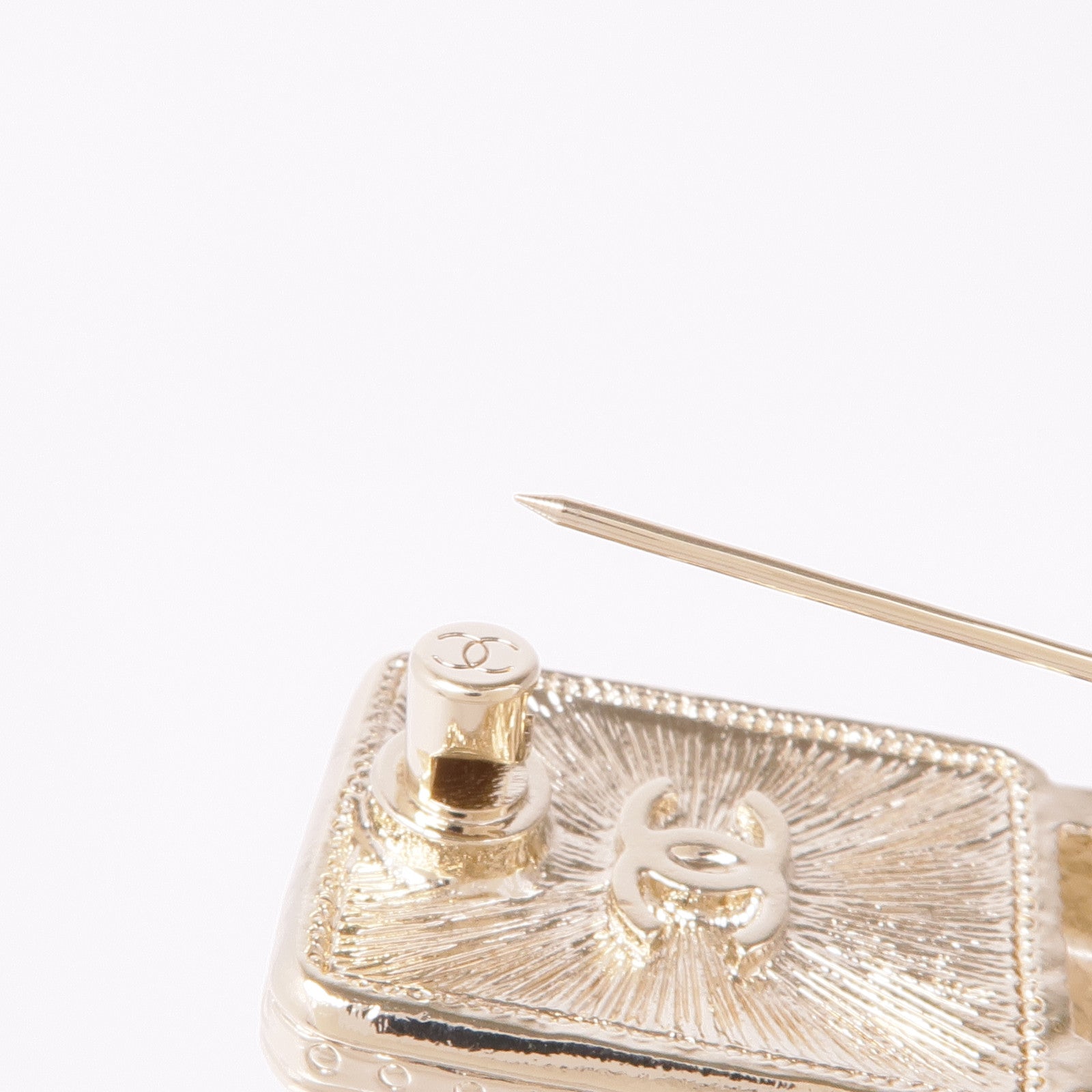 CHANEL PVC/金屬Brooch胸針