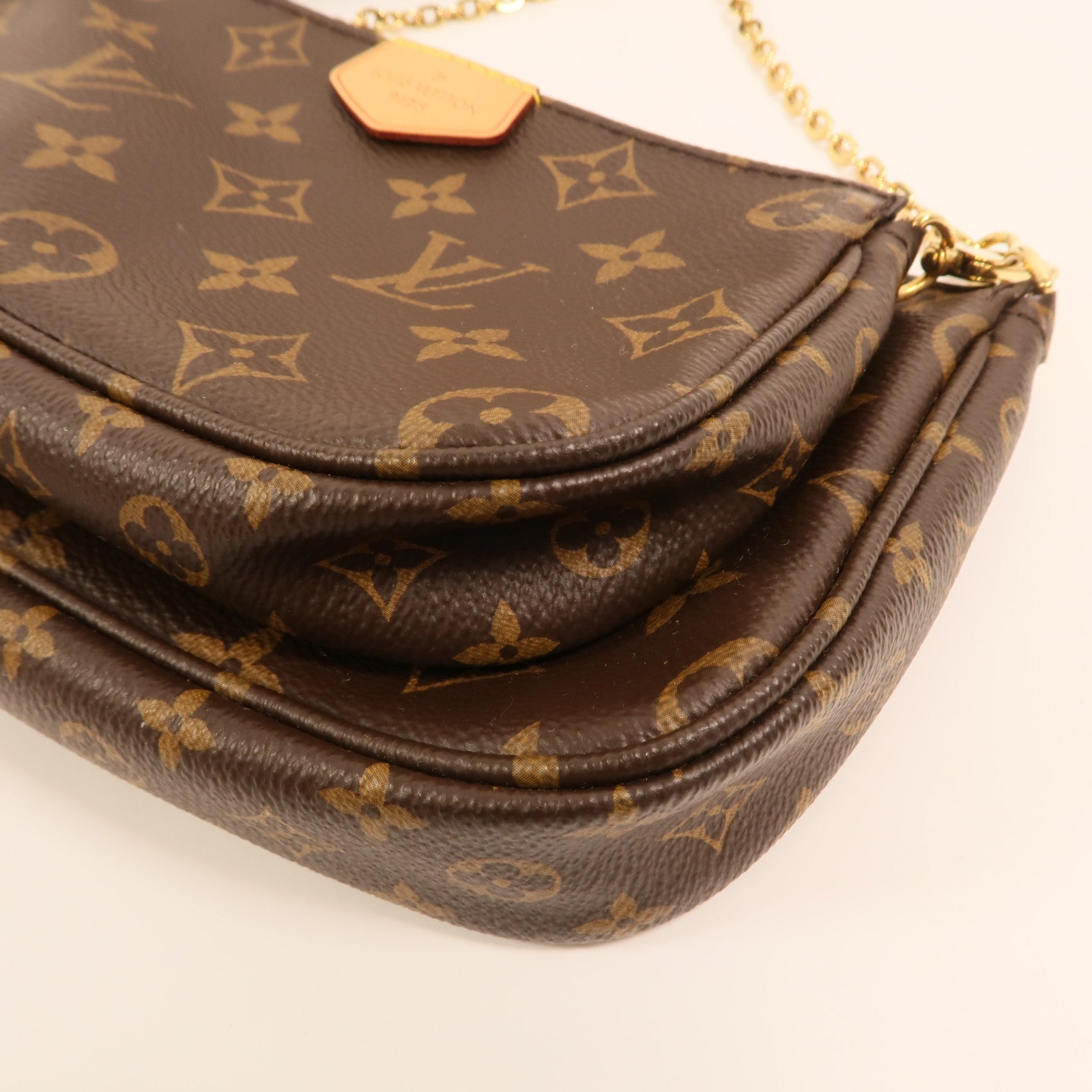 LOUIS VUITTON Monogram Multi Pochette Accessoires金扣肩背袋